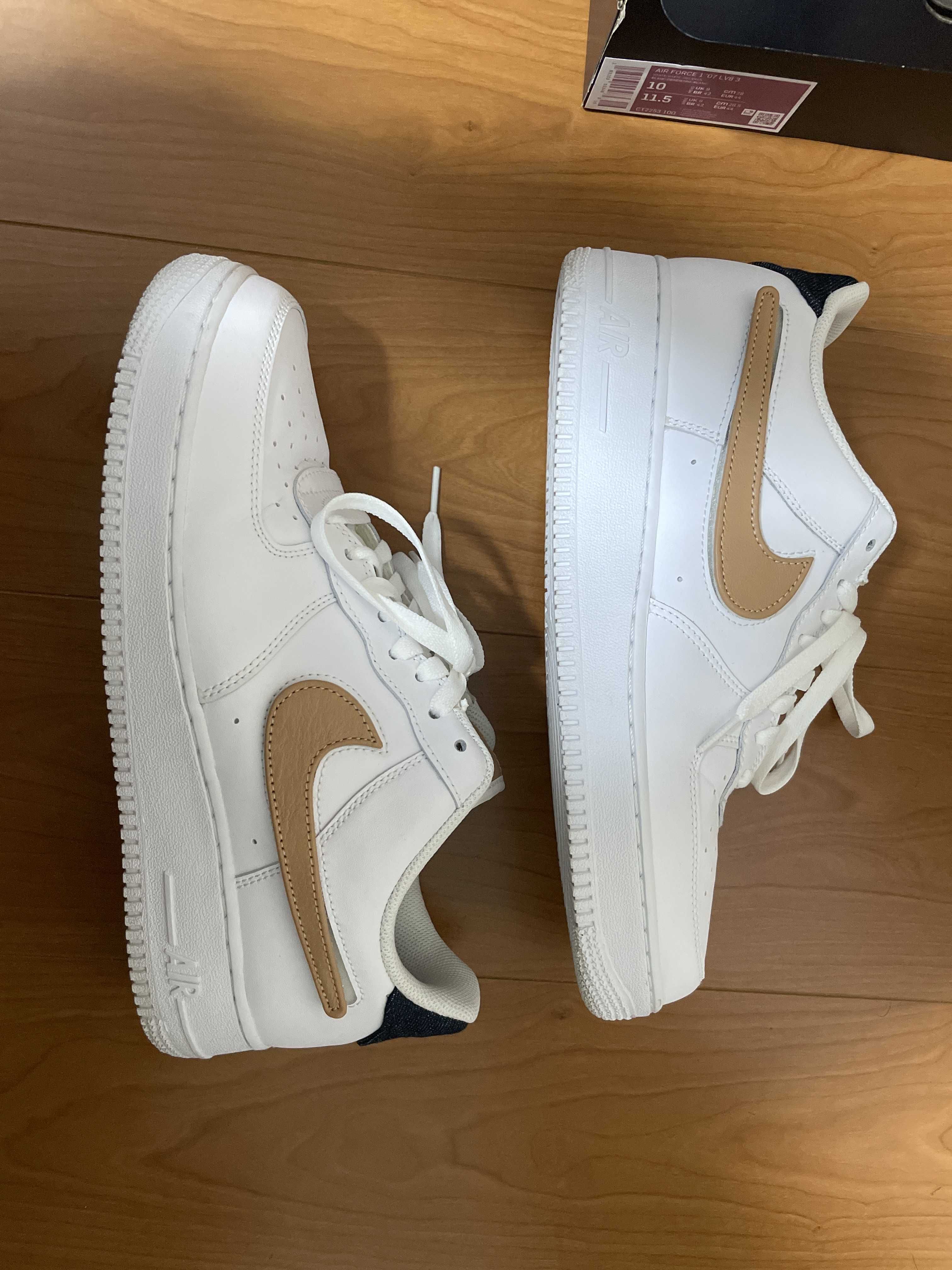 Nike Air Force 1 Low Removable Swoosh Pack "White"