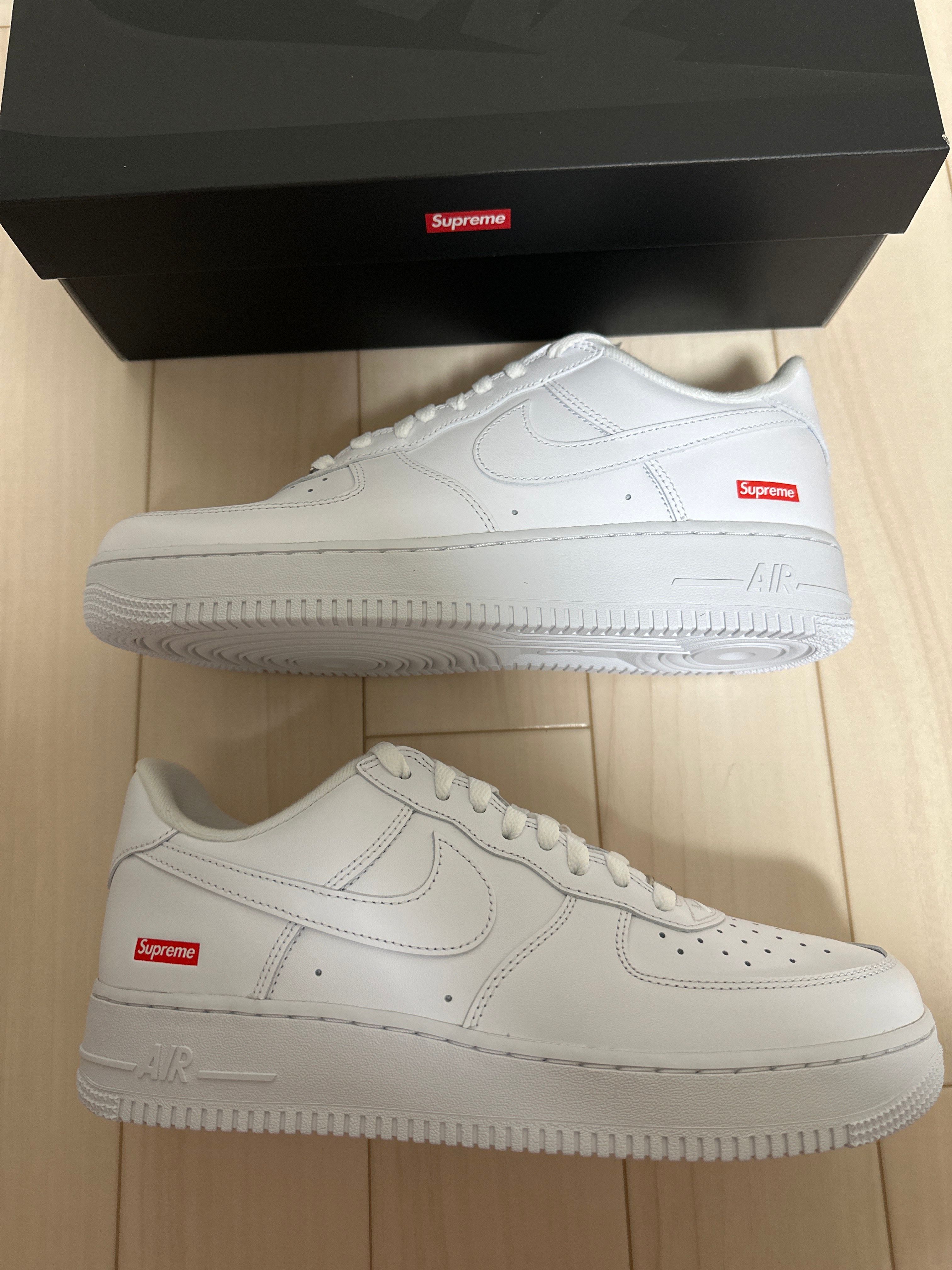 Supreme × Nike Air Force 1 Low "White"