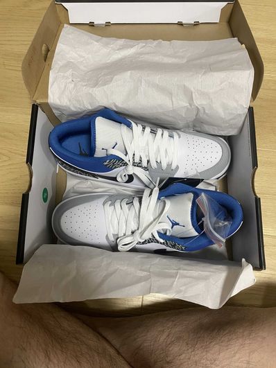 Nike Air Jordan 1 Low "True Blue"