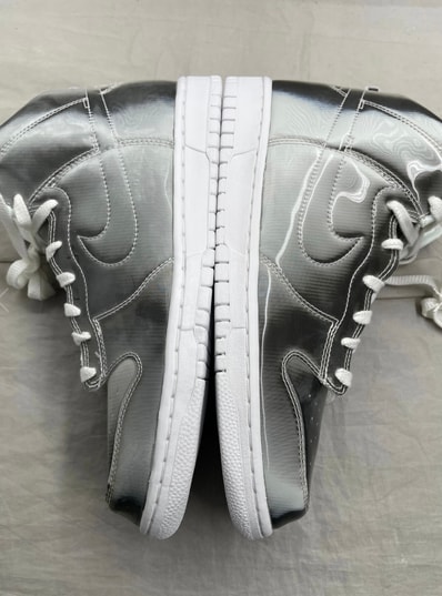 CLOT × Nike Dunk High "Silver/Flux"