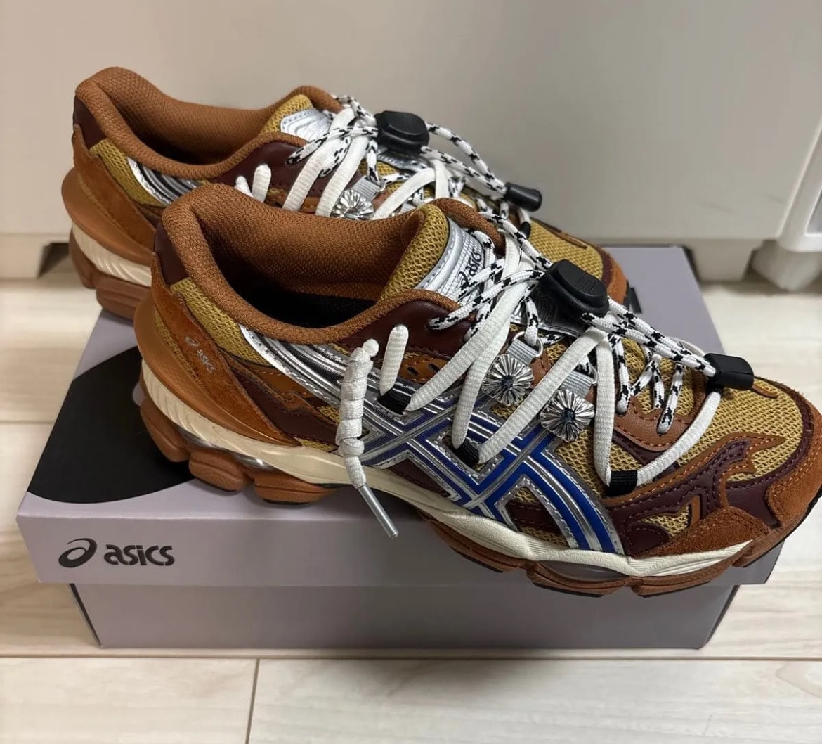 TOGA × Asics Gel-Cumulus 16 TG "Brown/Blue Pure Silver"