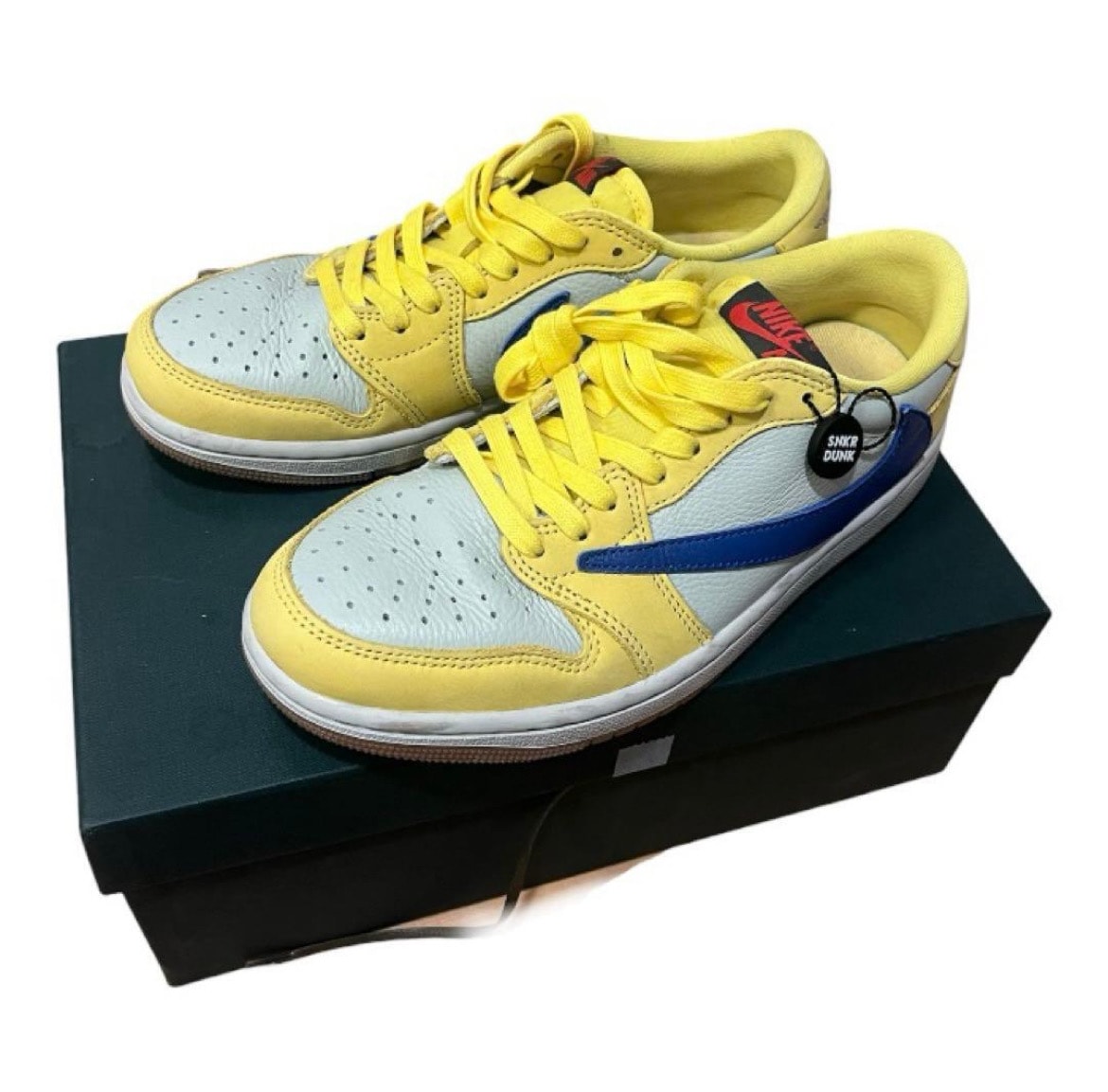 Travis Scott × Nike Women's Air Jordan 1 Retro Low OG "Canary"