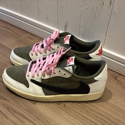 Travis Scott × Nike Air Jordan 1 Low OG SP "Reverse Olive"