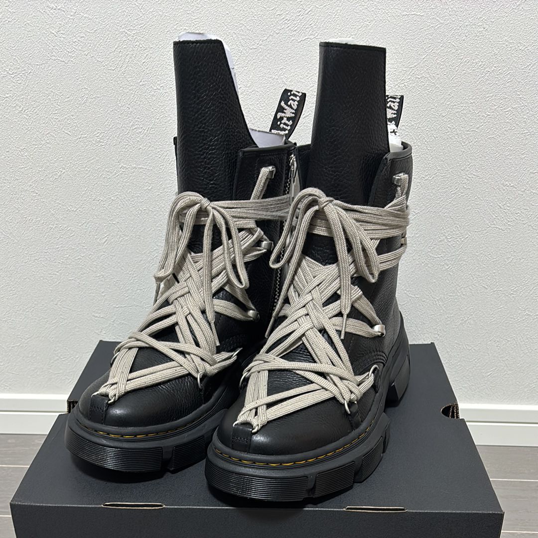 Rick Owens × Dr.Martens 1460 DMXL Mega Lace Boot "Black"