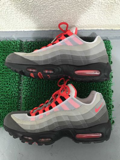 Nike Air Max 95 OG "White/Solar Red"