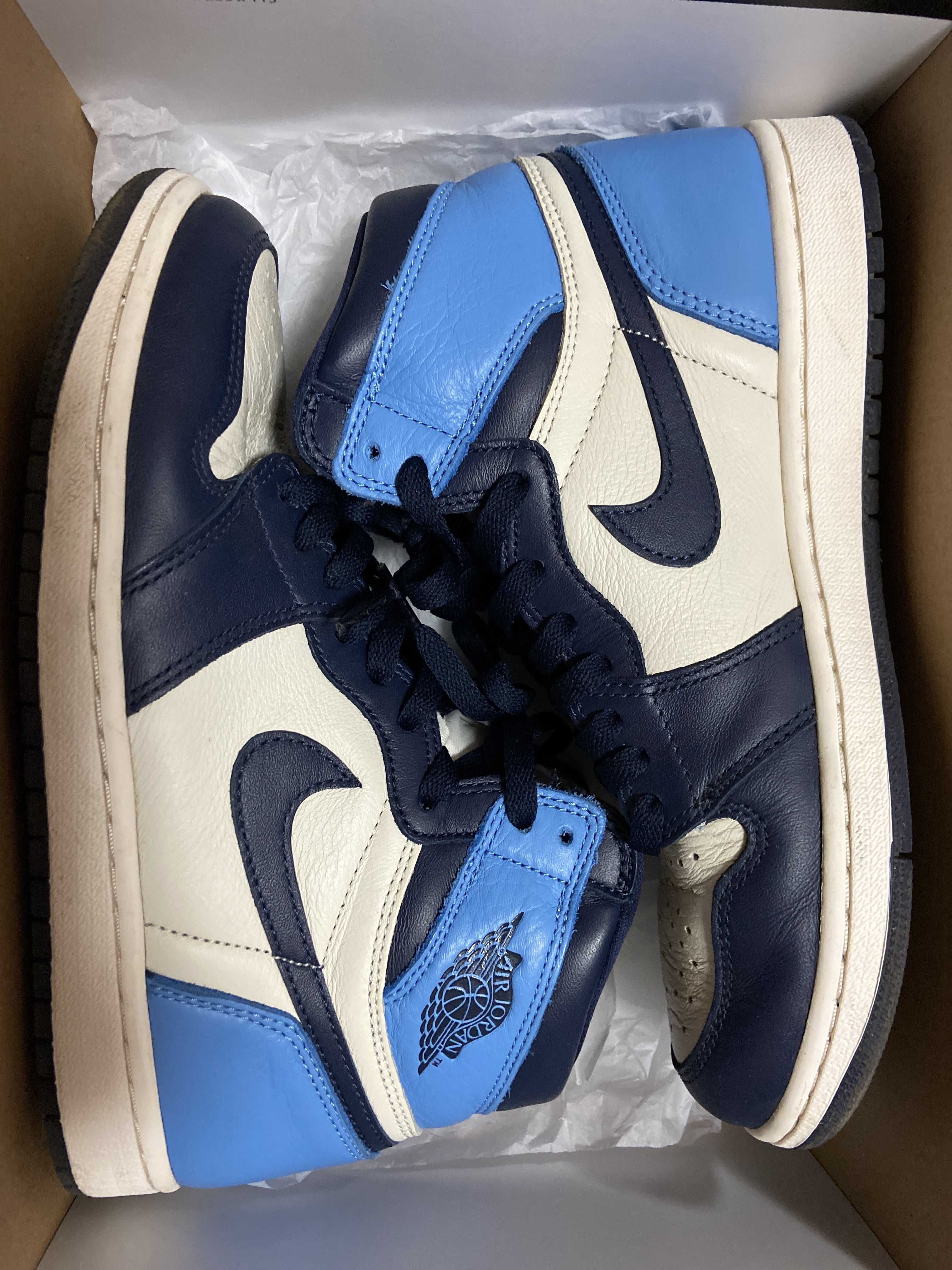 Nike Air Jordan 1 Retro High OG "Obsidian/University Blue"