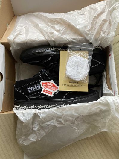 Supreme × Vans Half Cab "Black"