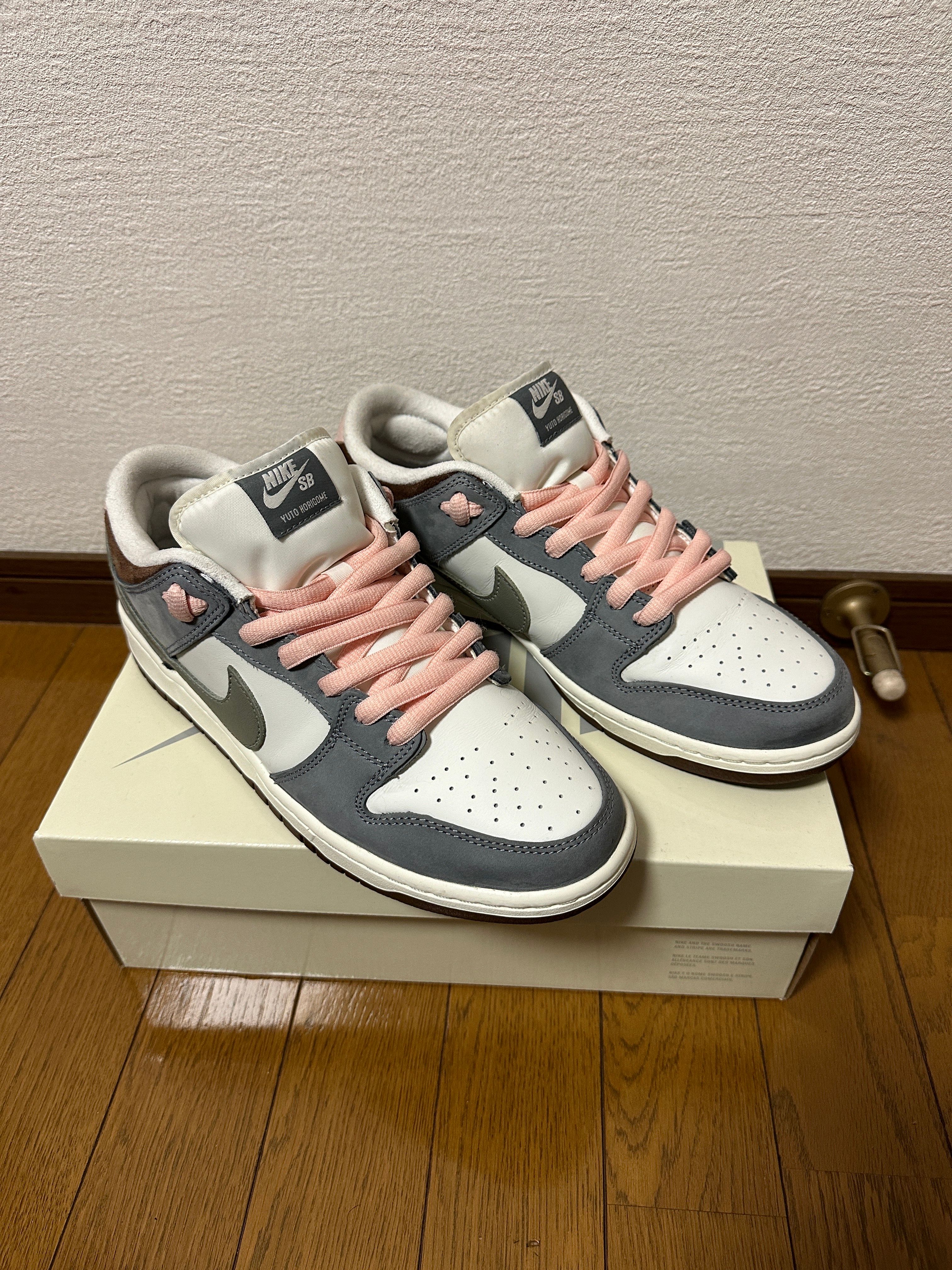 堀米 雄斗(Yuto Horigome) × Nike SB Dunk Low Pro QS "Wolf Grey"