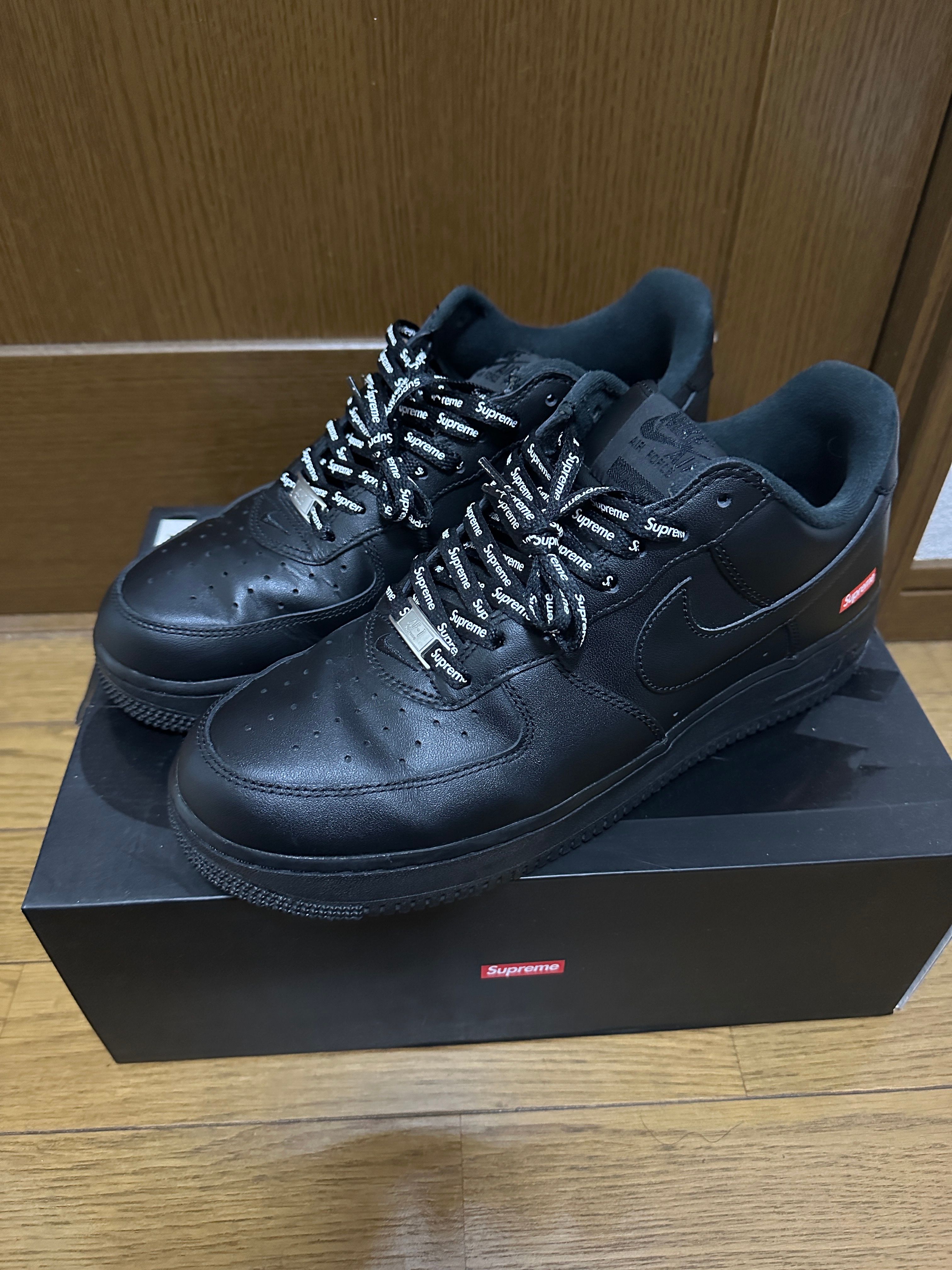 Supreme × Nike Air Force 1 Low "Black"