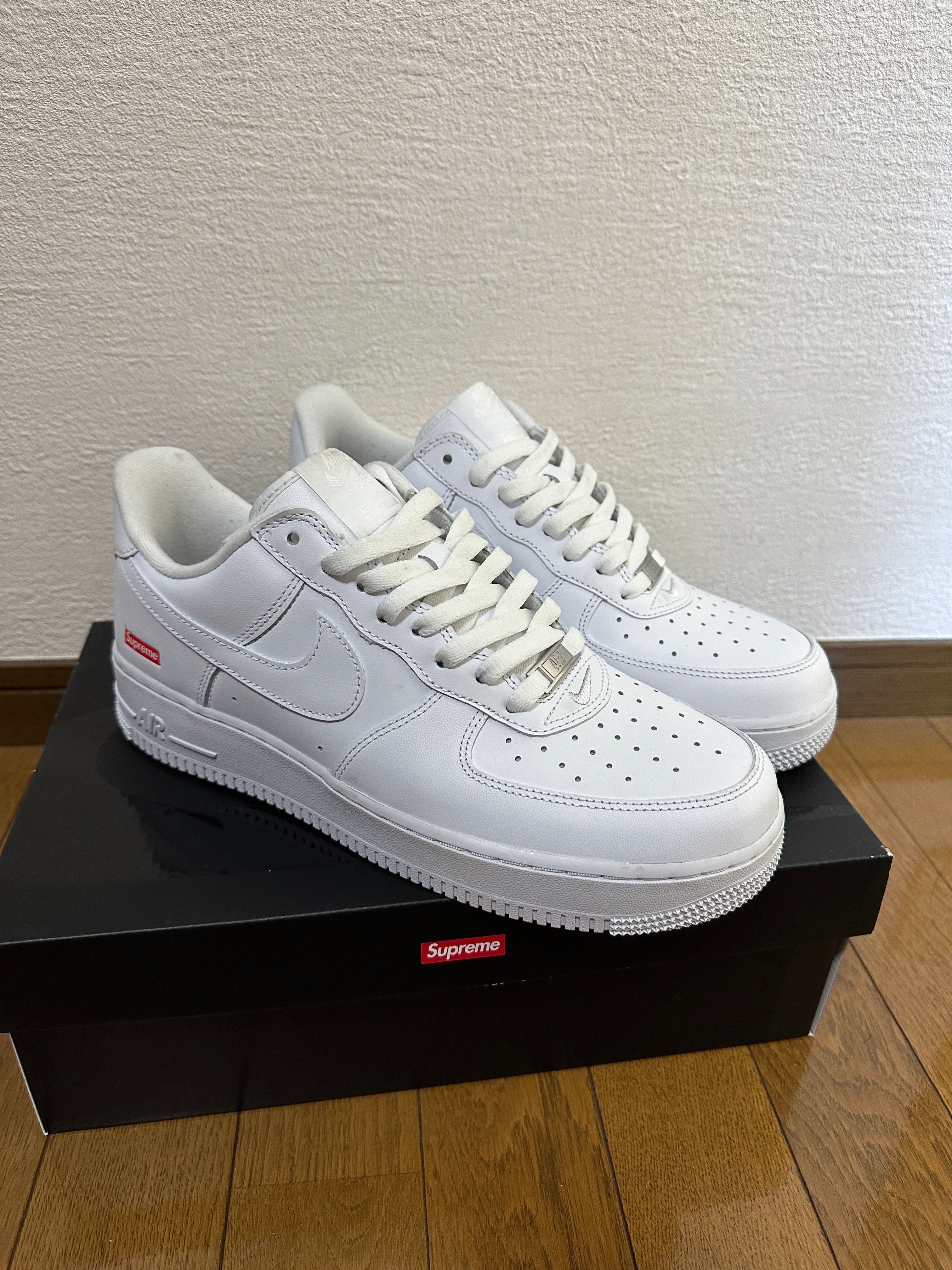 Supreme × Nike Air Force 1 Low "White"