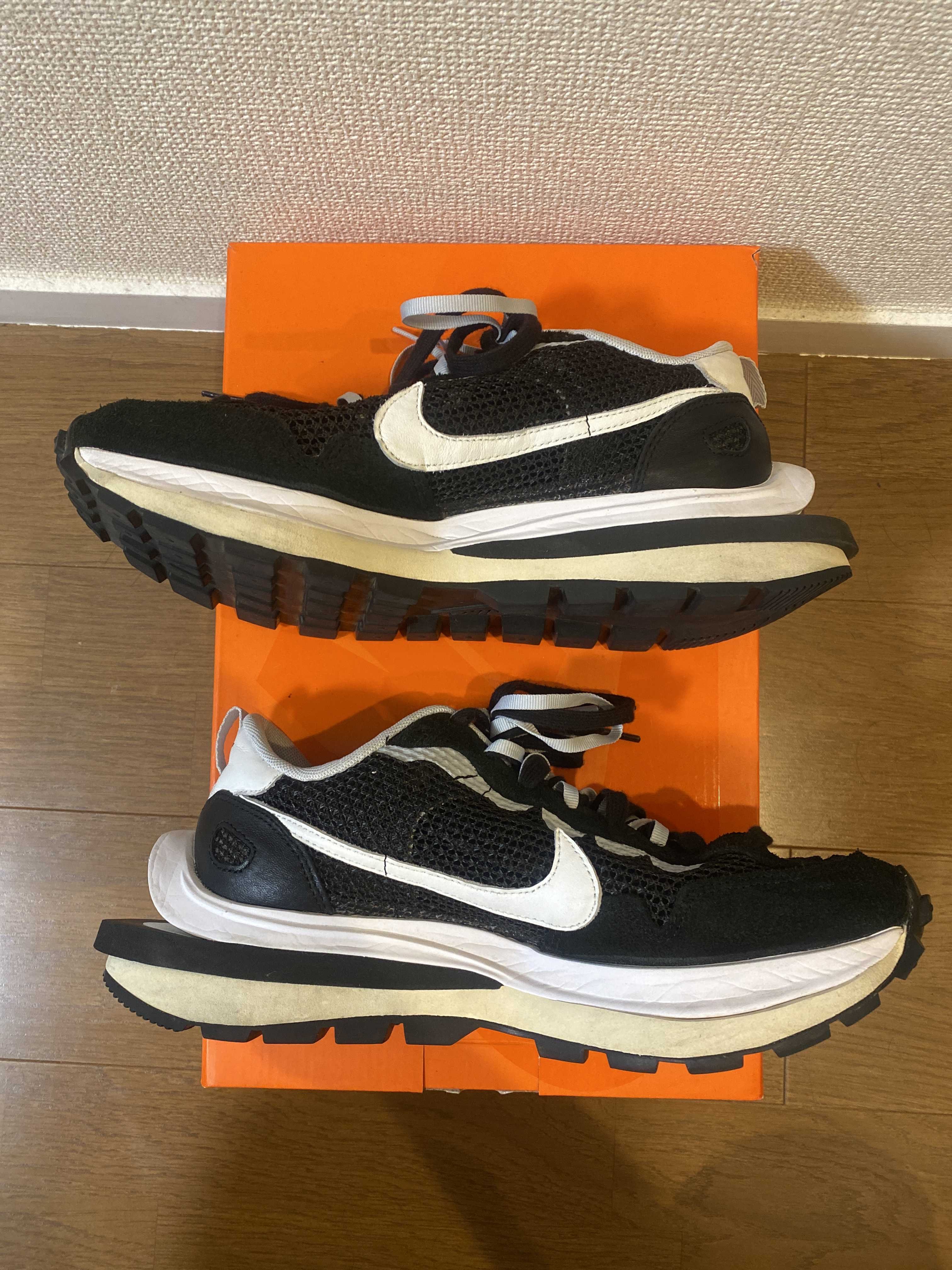 サカイ × ナイキ ヴェイパー ワッフル "ブラックアンドホワイト" 27cmの中古スニーカーを買うならスニーカーダンク