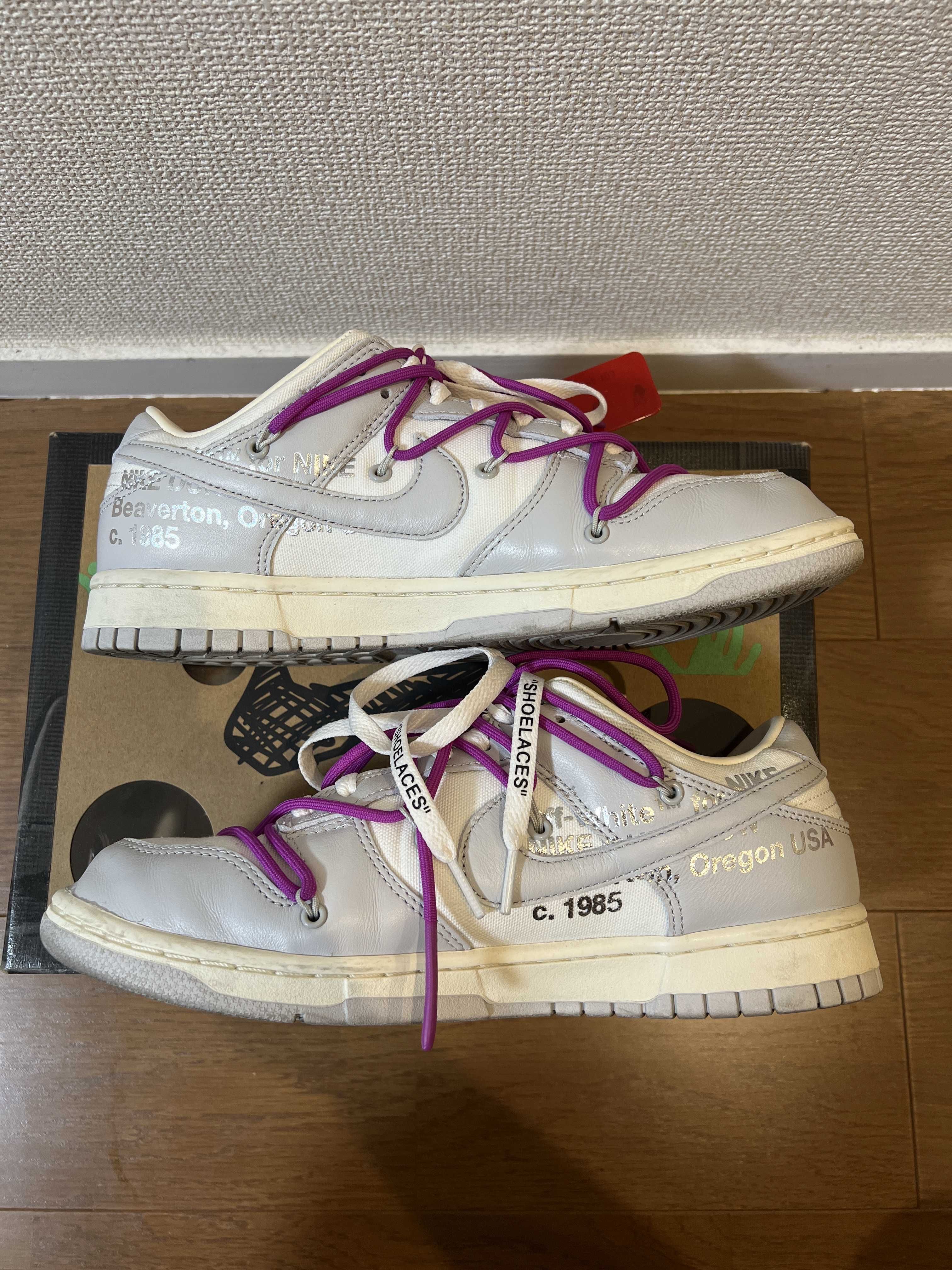 Off-White × Nike Dunk Low 1 of 50 "Lot.45"