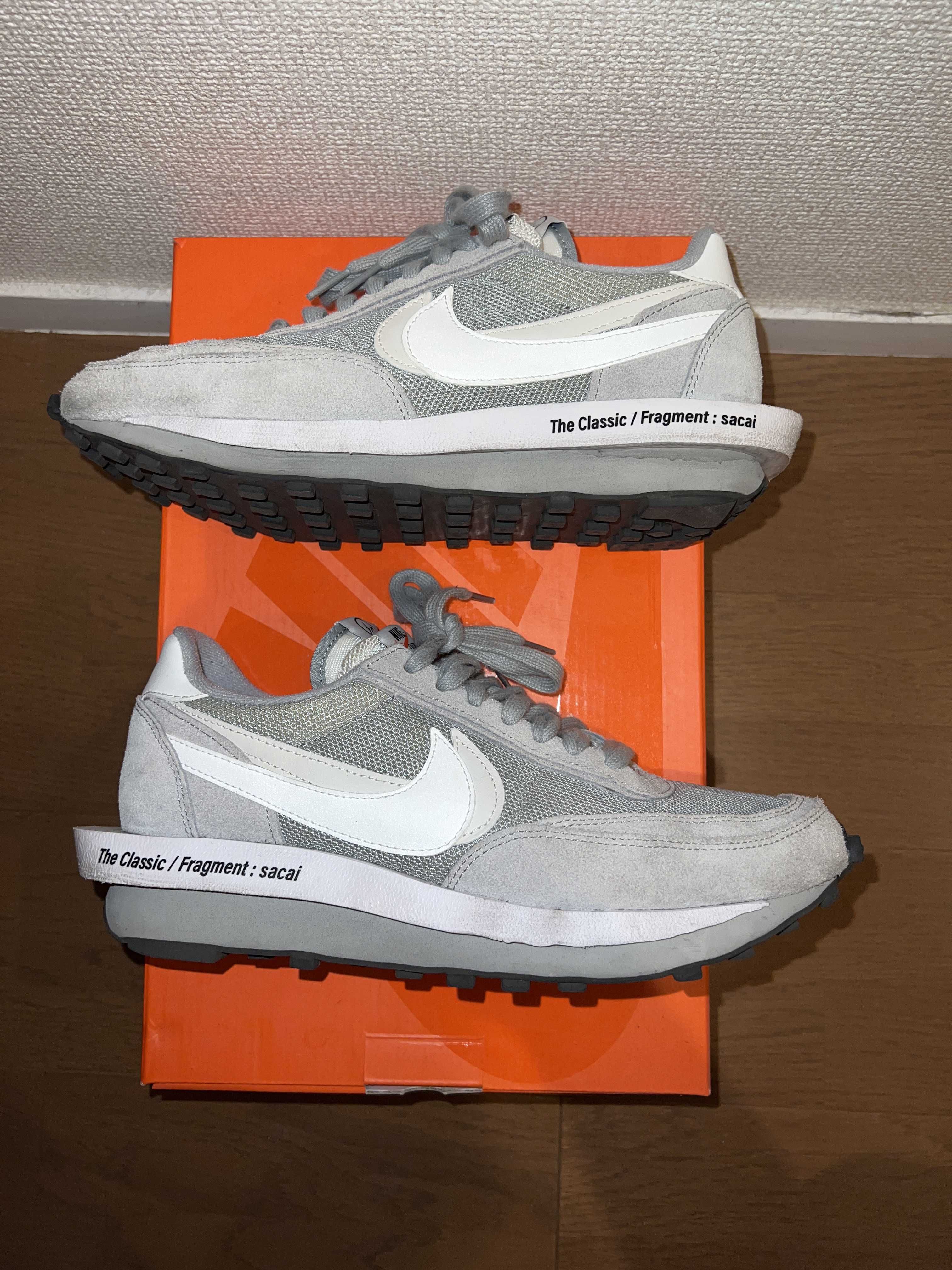 Fragment × sacai × Nike LD Waffle "Light Smoke Grey"