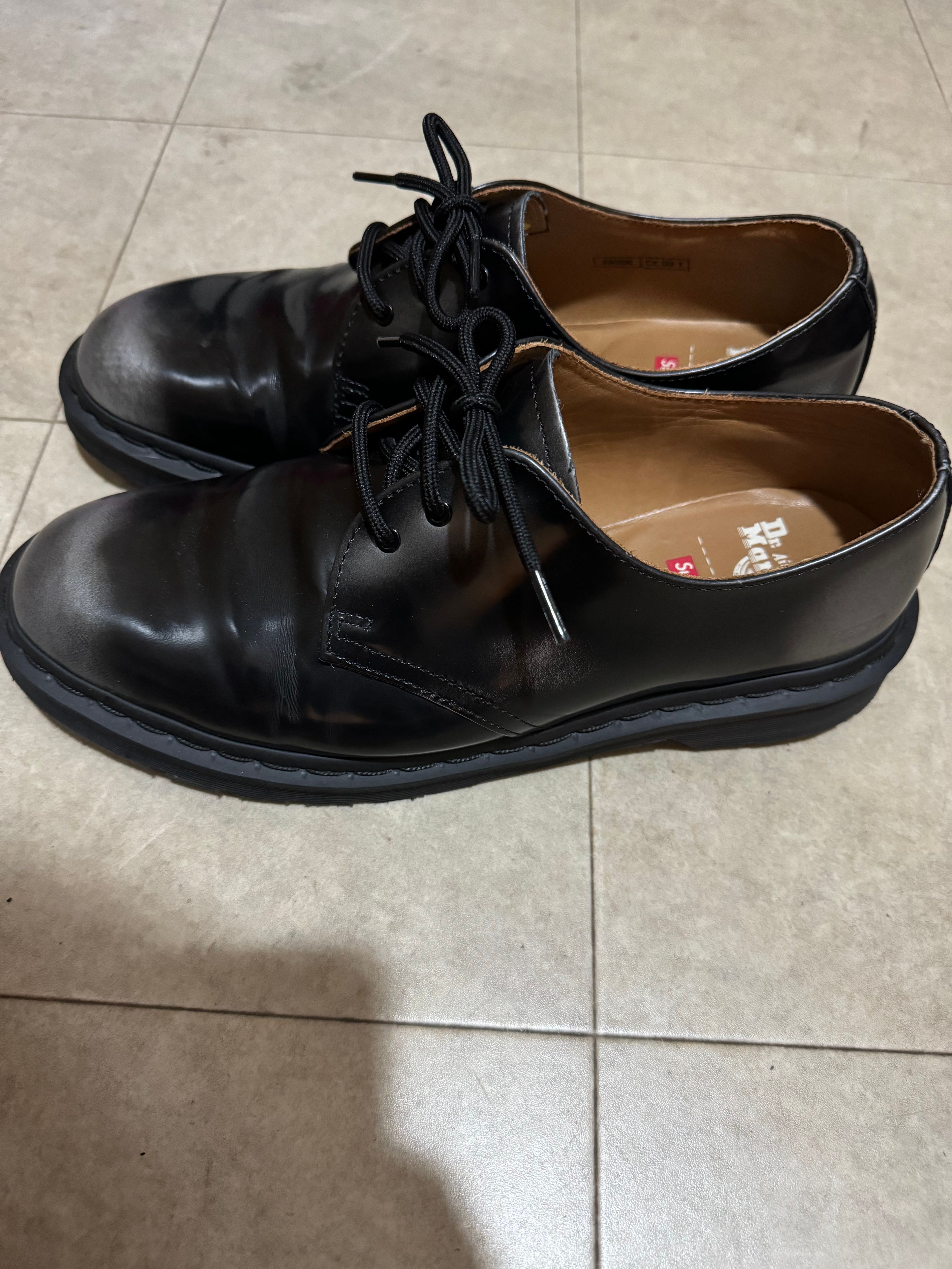 Supreme × Dr.Martens 1461 3 Eye Shoe "Black"
