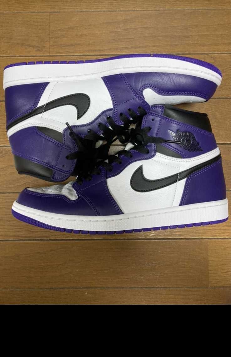 Nike Air Jordan 1 Retro High OG "Court Purple White/Black" (2020)