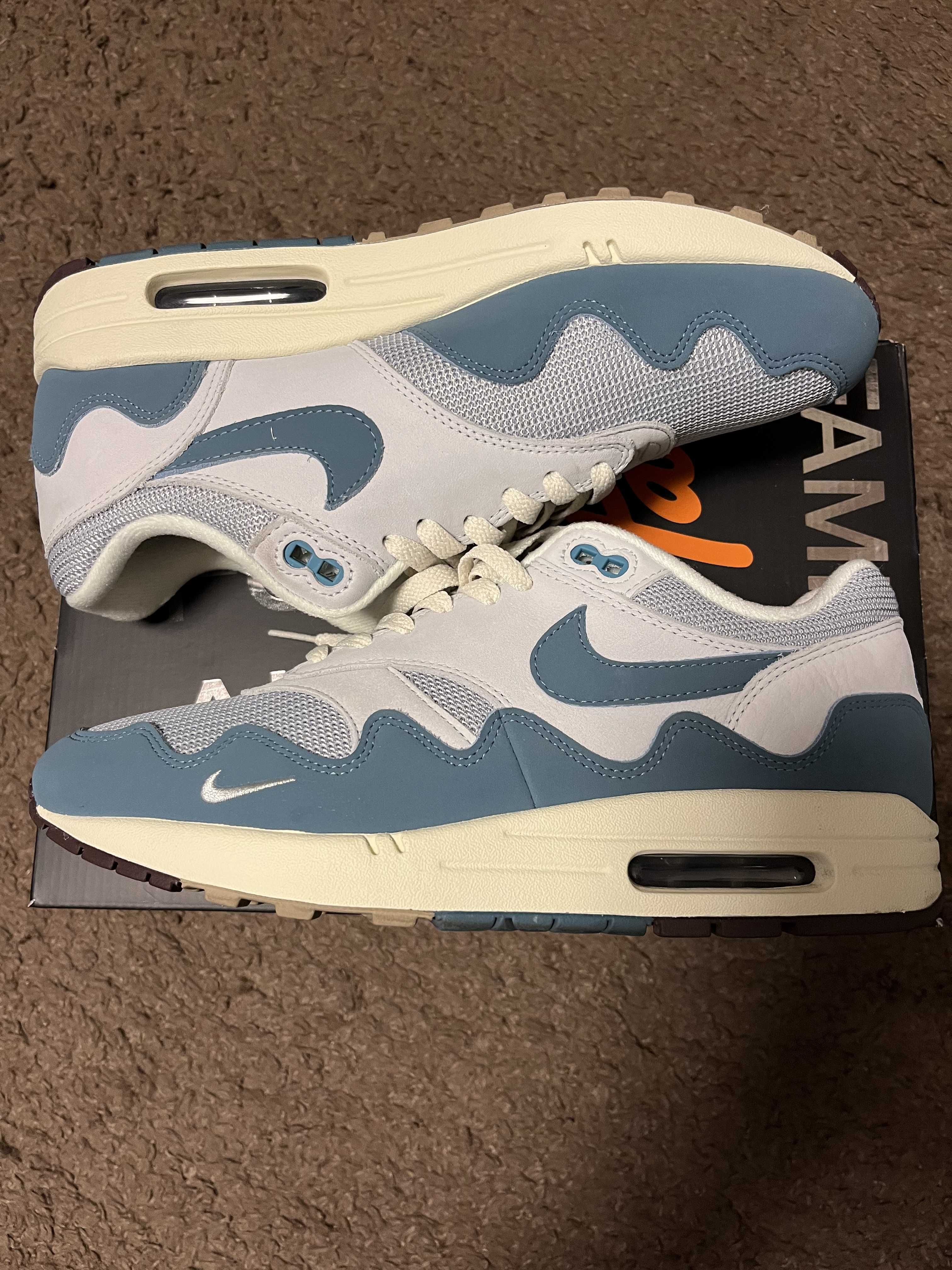 Patta × Nike Air Max 1 "Noise Aqua"