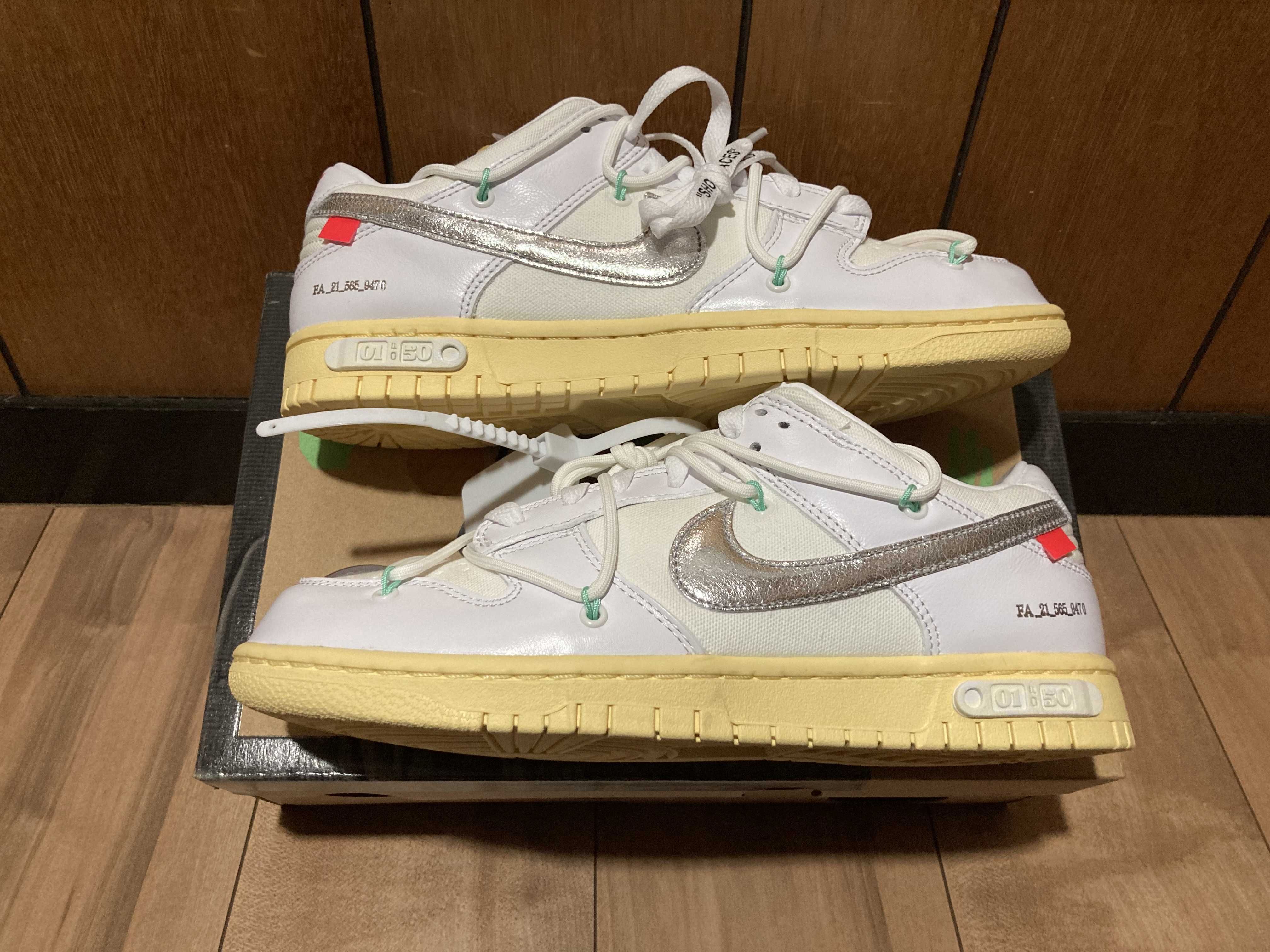 Off-White × Nike Dunk Low 1 of 50 "Lot.1"