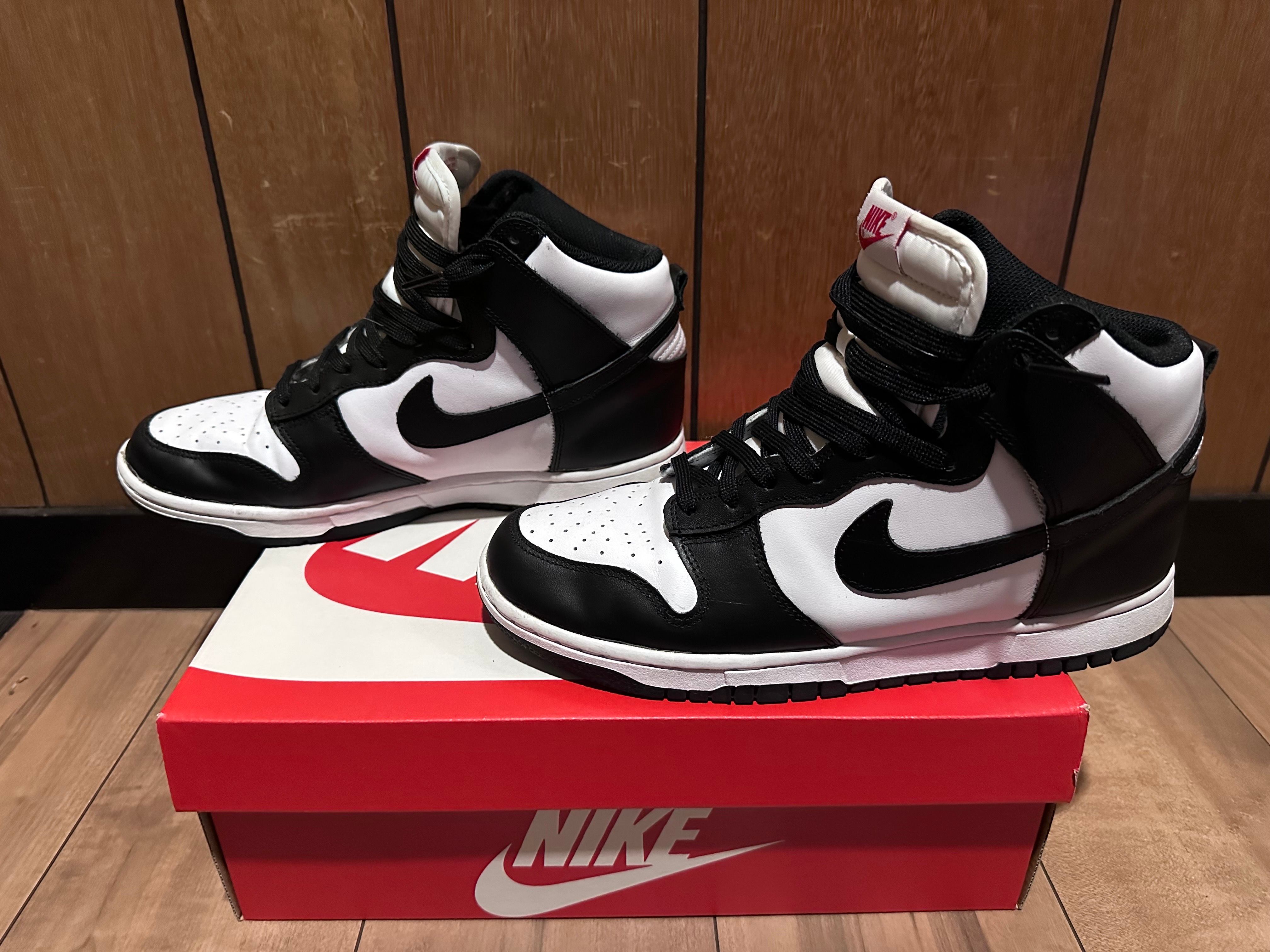 Nike Women's Dunk High "Black and White"
