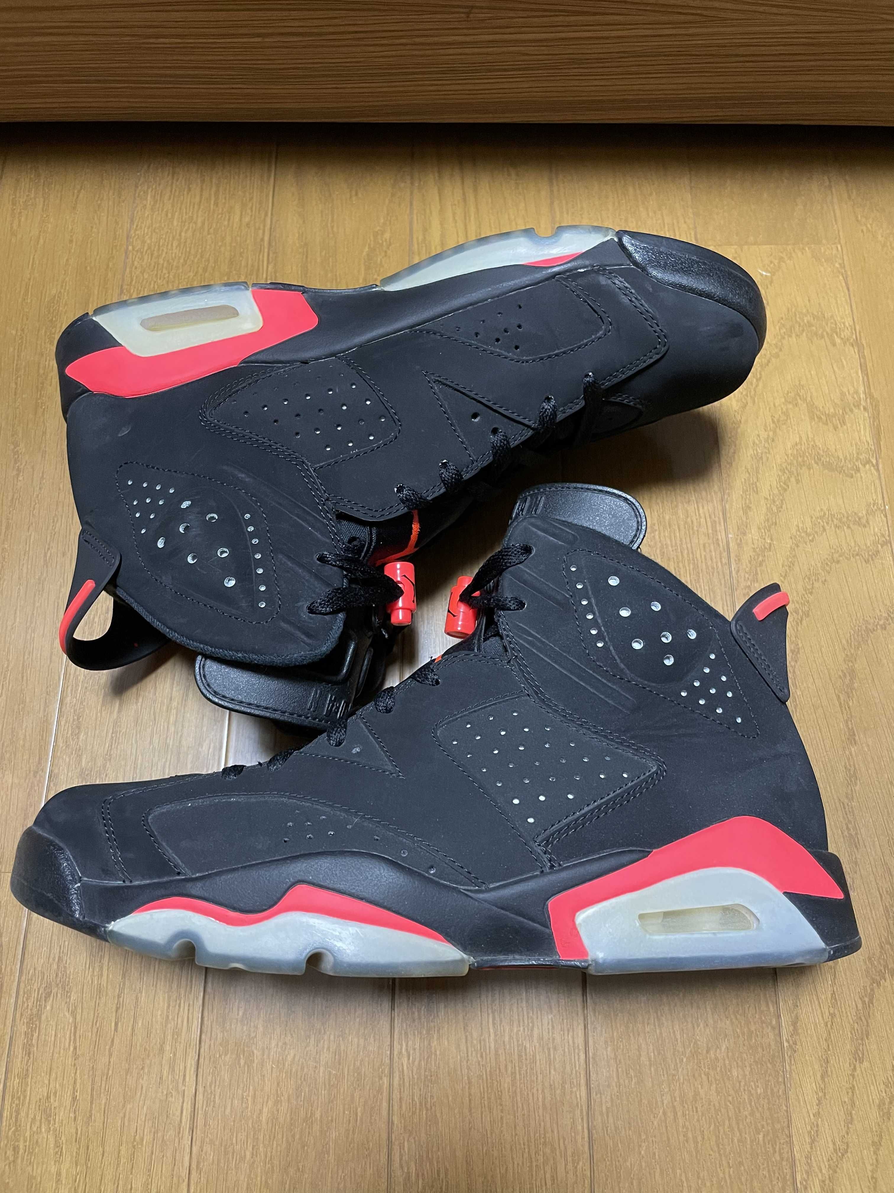 NIKE AIR JORDAN 6 RETRO "INFRARED BLACK" (2014)