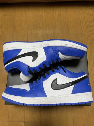 NIKE AIR JORDAN 1 LOW "WHITE/BLUE/ORANGE"