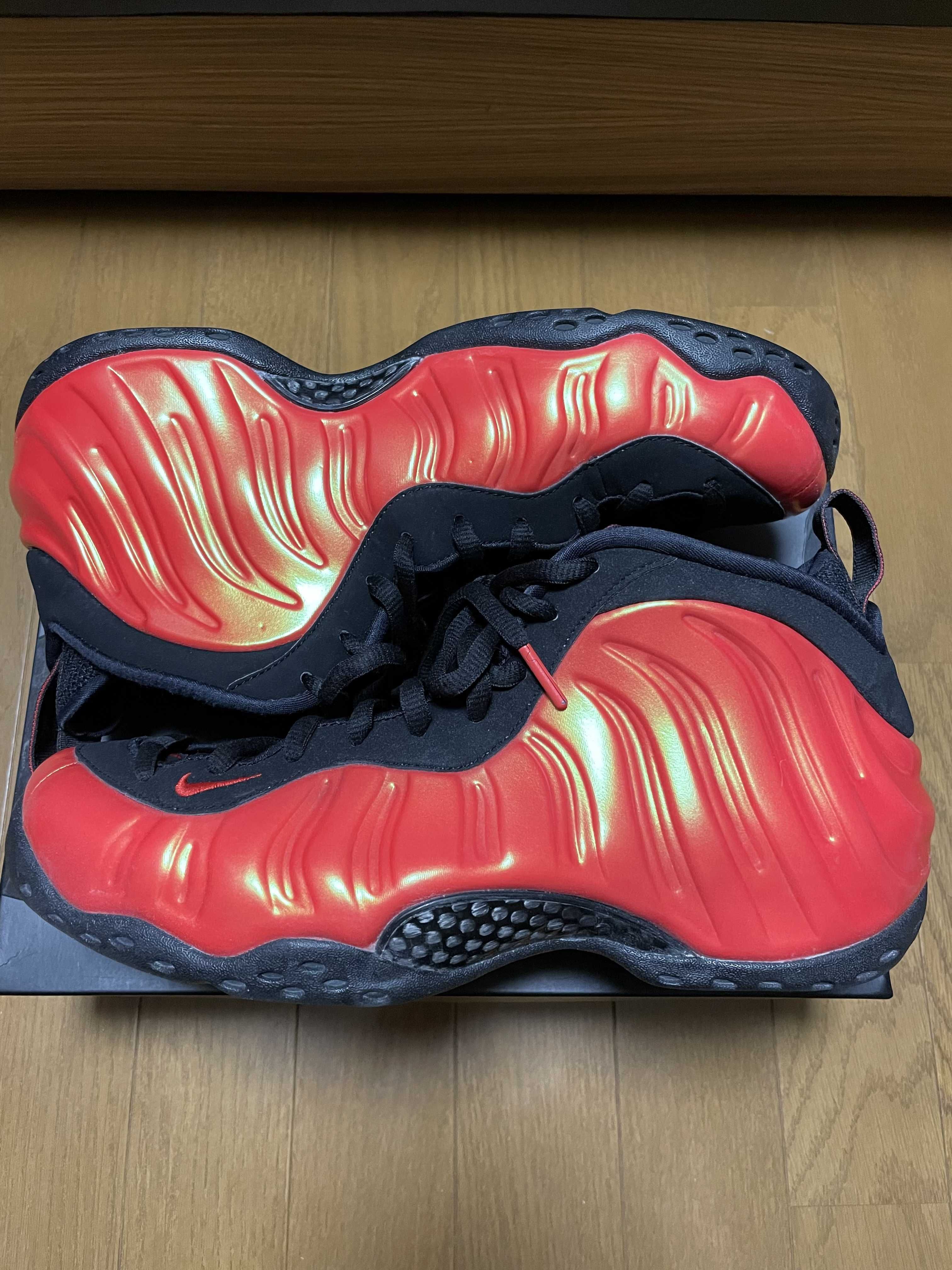 Nike Air Foamposite One "Habanero Red"