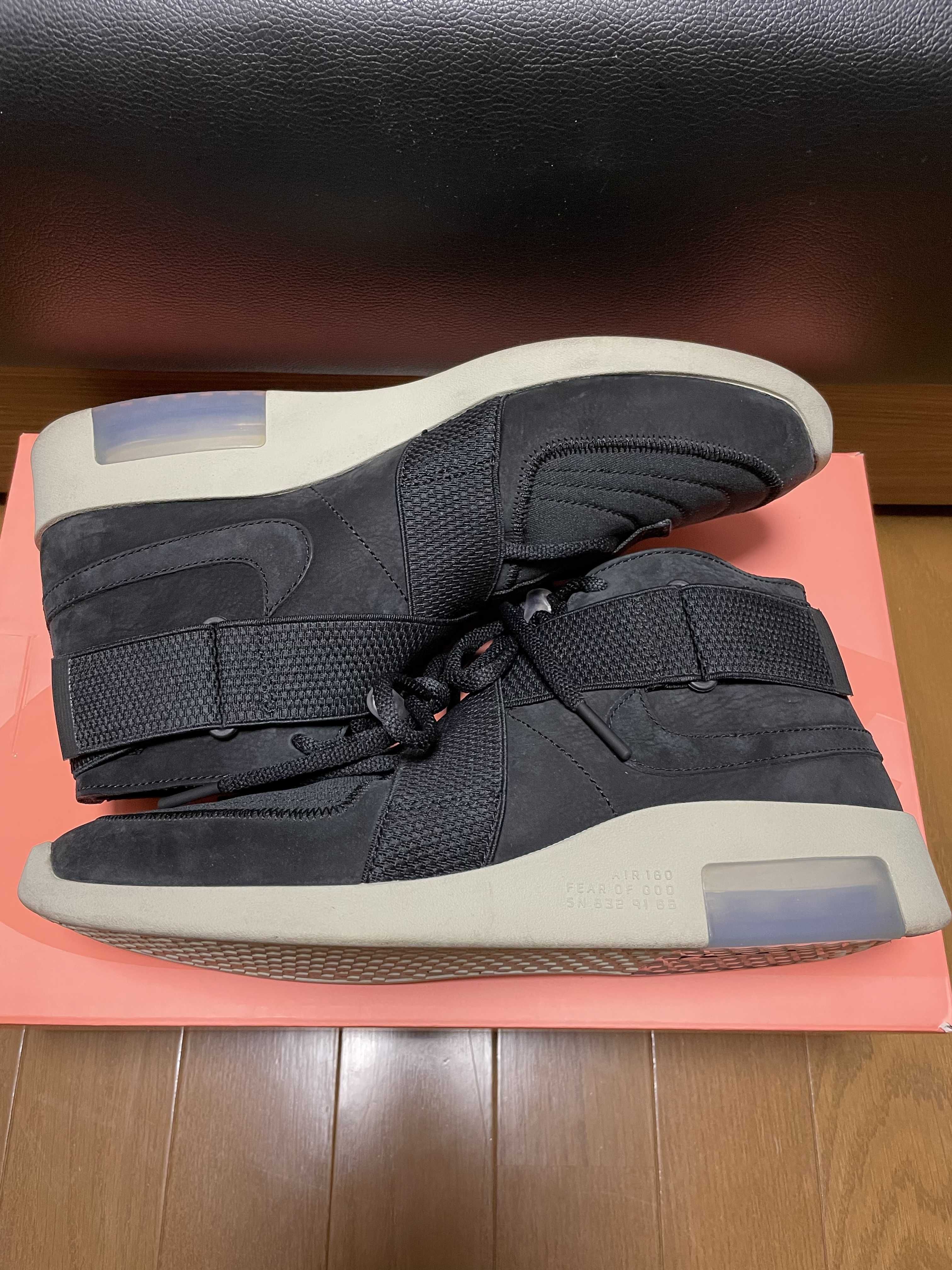 FEAR OF GOD × Nike Air Fear Of God Raid "Black"