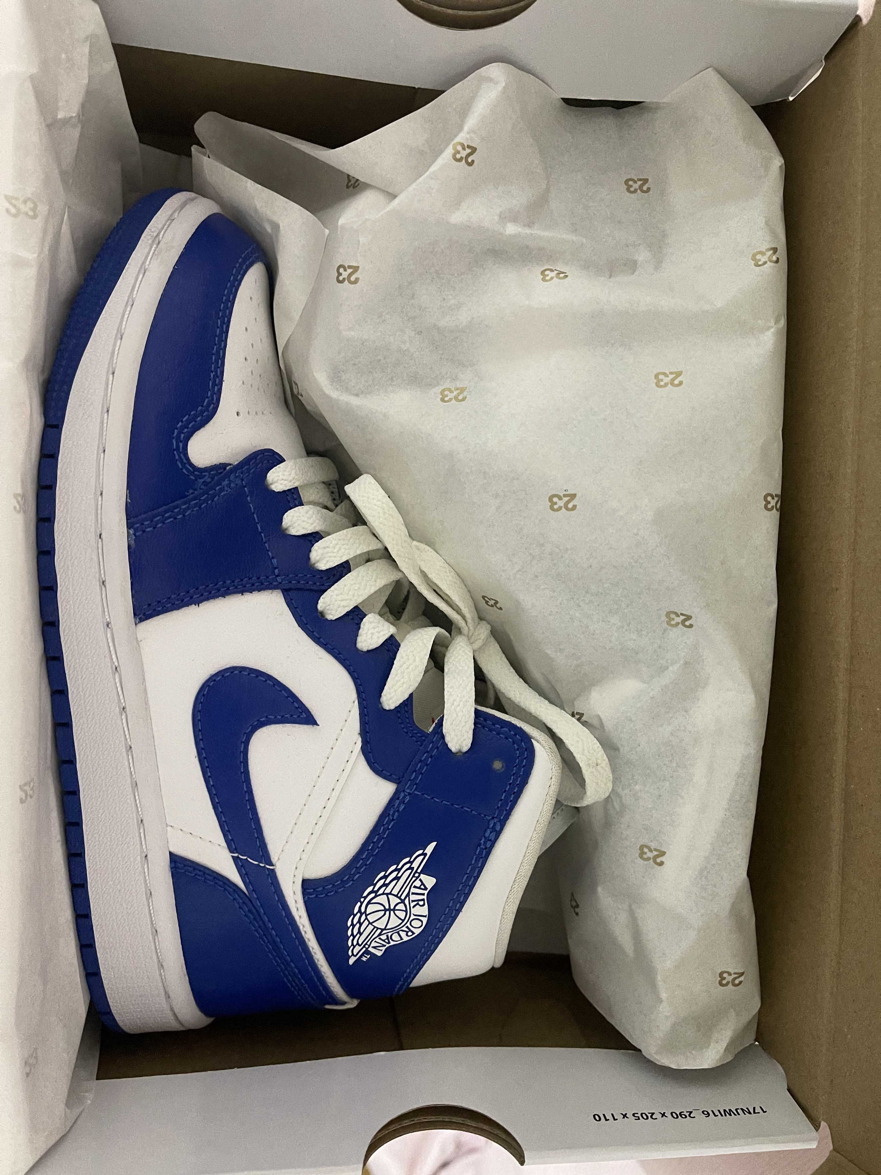 Nike Women's Air Jordan 1 Mid "Kentucky Blue"