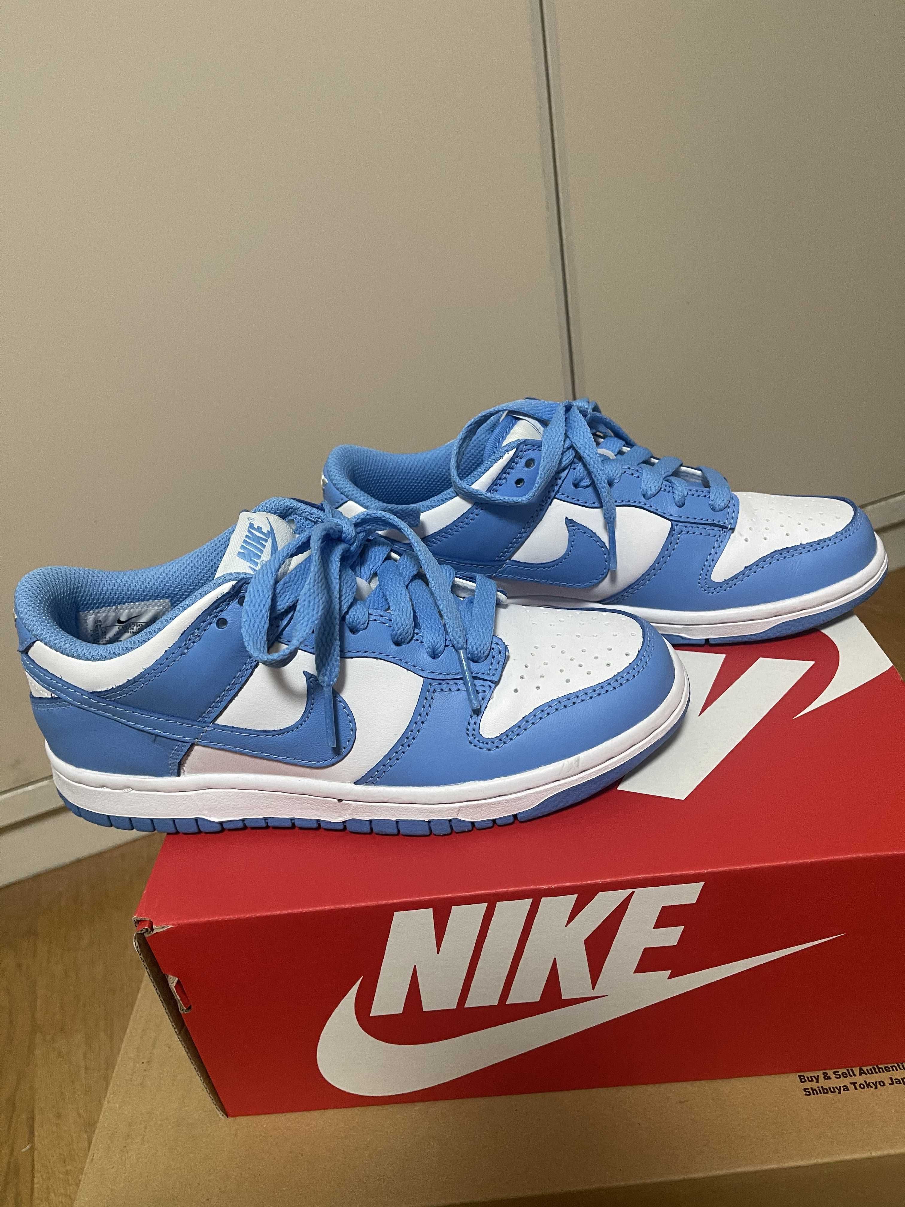 NIKE GS DUNK LOW "UNIVERSITY BLUE"