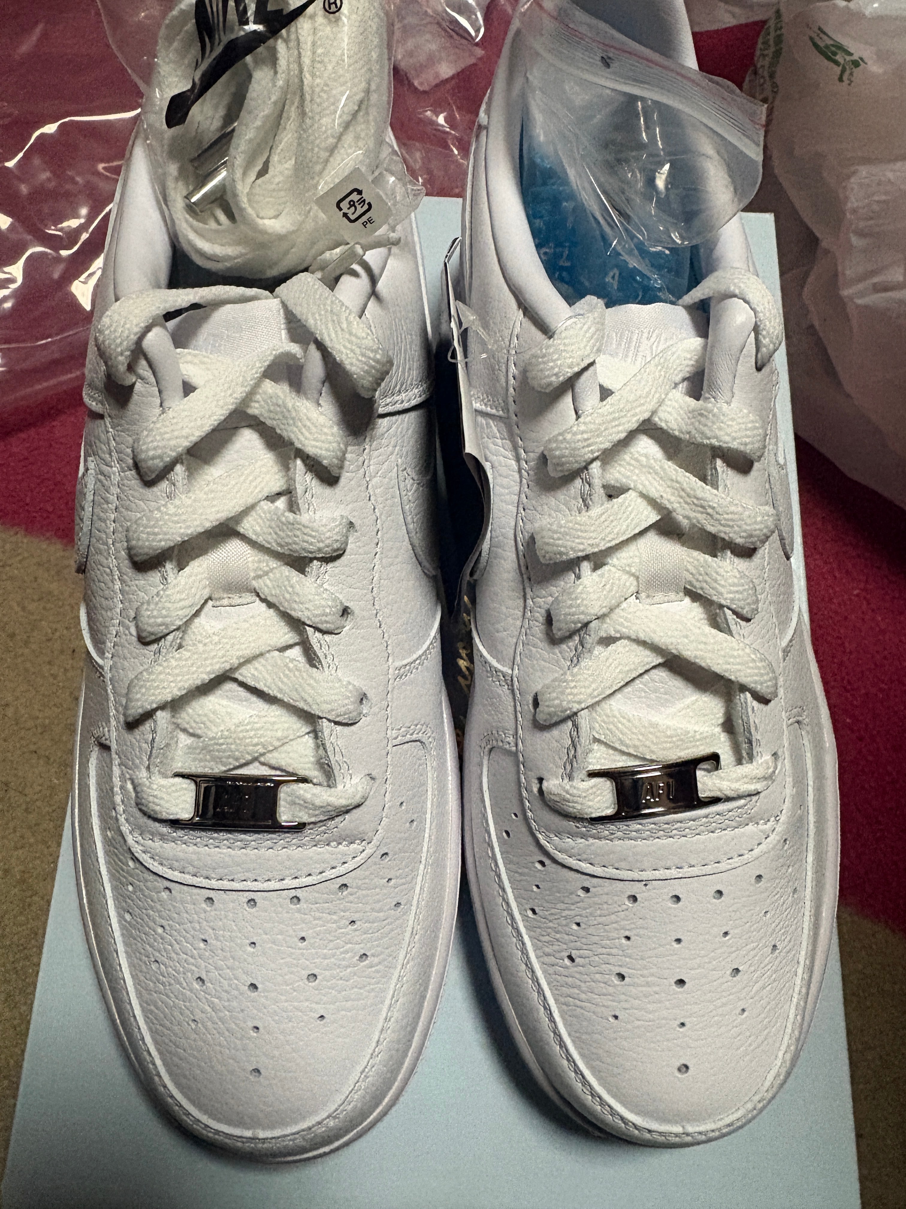 Drake NOCTA × Nike GS Air Force 1 Low "Love You Forver/White"