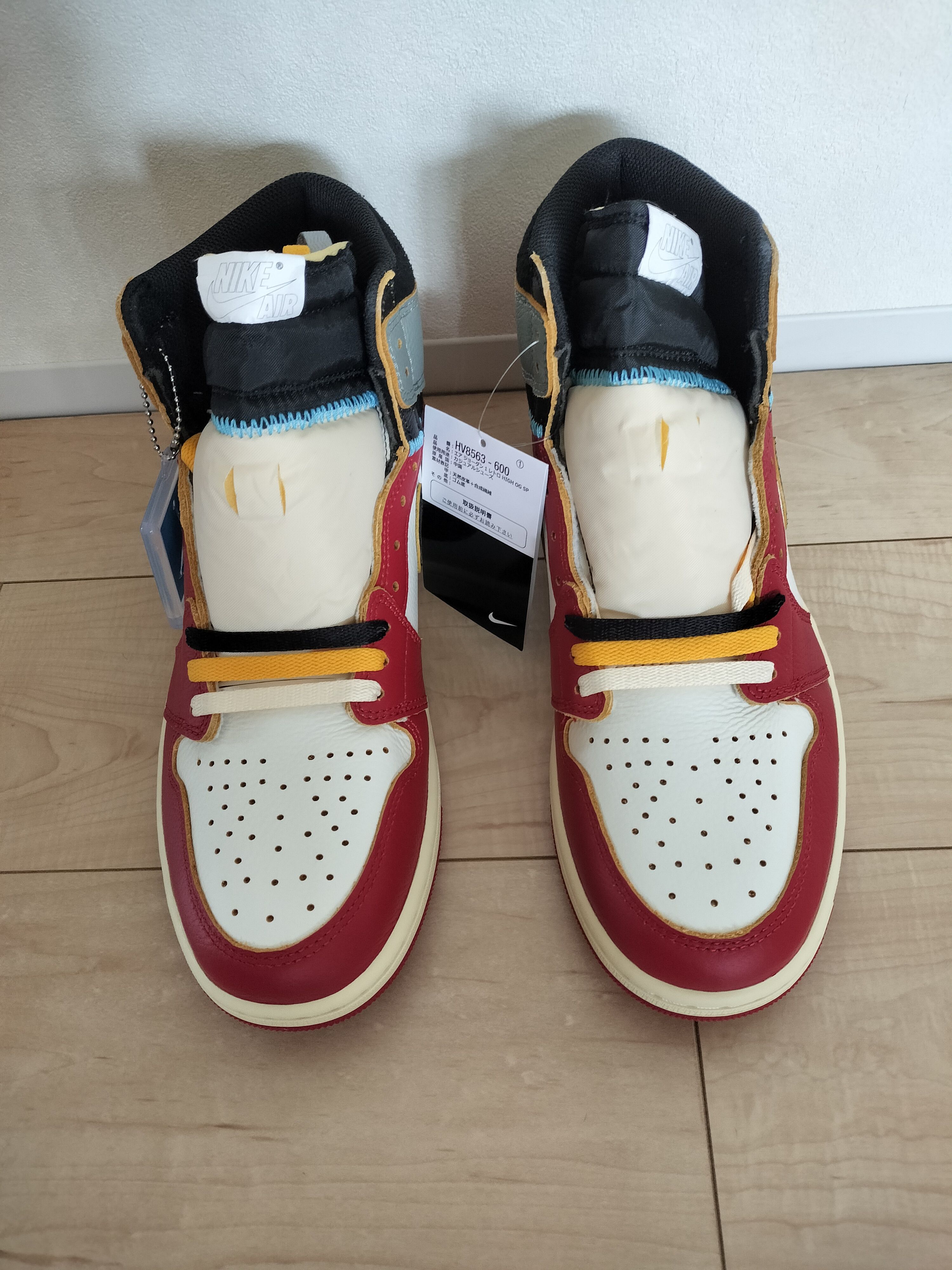 UNION × Nike Air Jordan 1 Retro High OG "Chicago/Shadow"