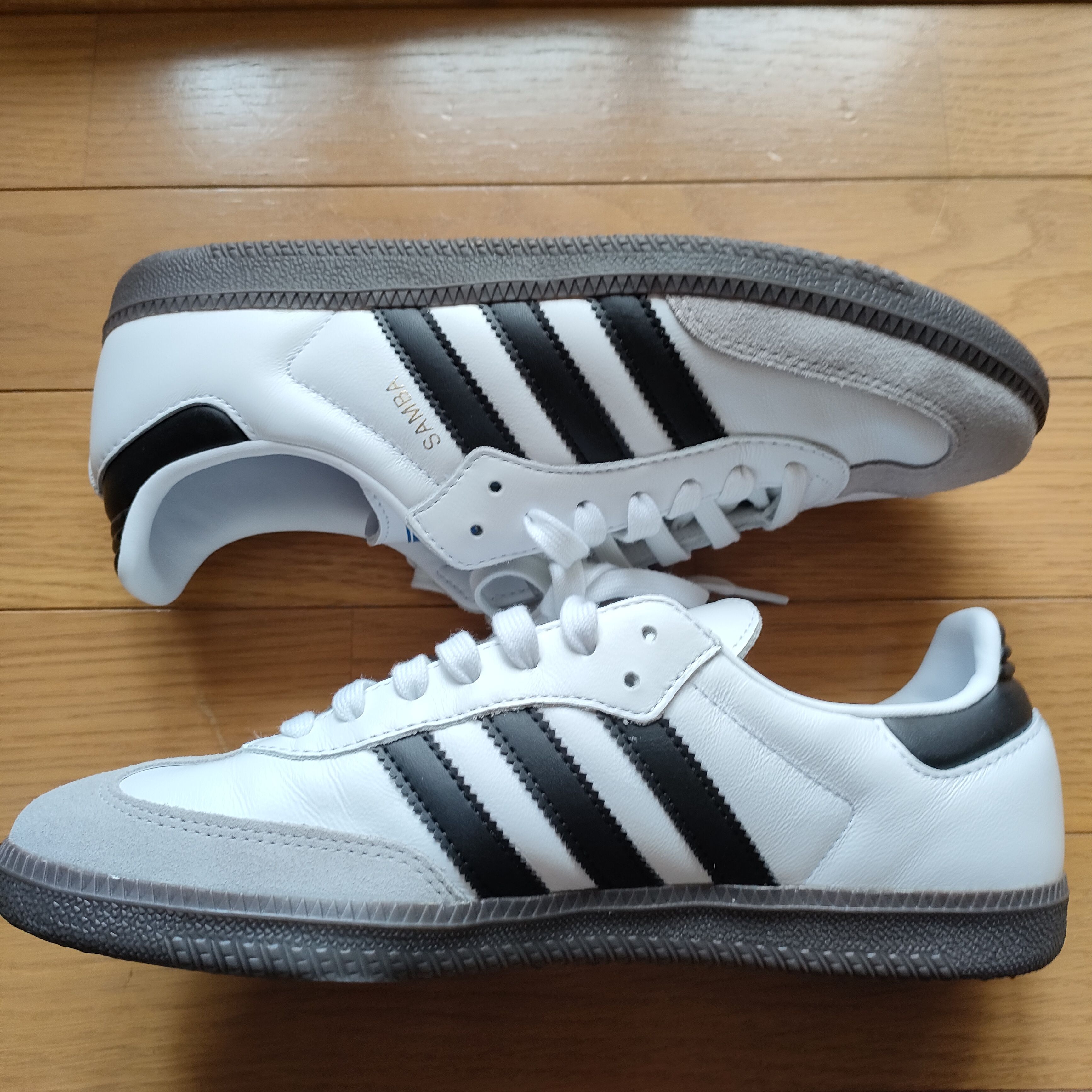 adidas Samba OG "Cloud White/Core Black/Clear Granite"