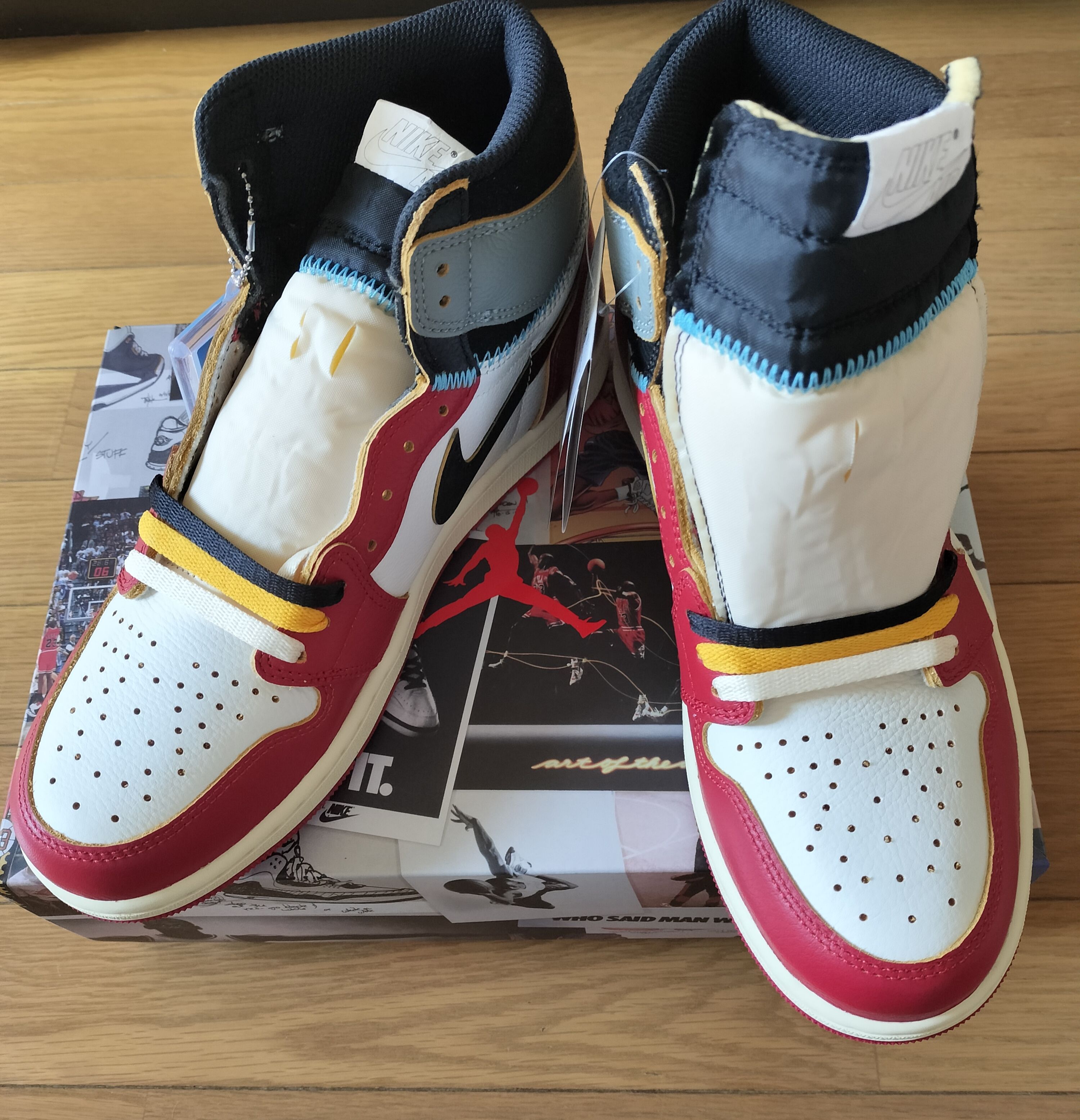 UNION × Nike Air Jordan 1 Retro High OG "Chicago/Shadow"