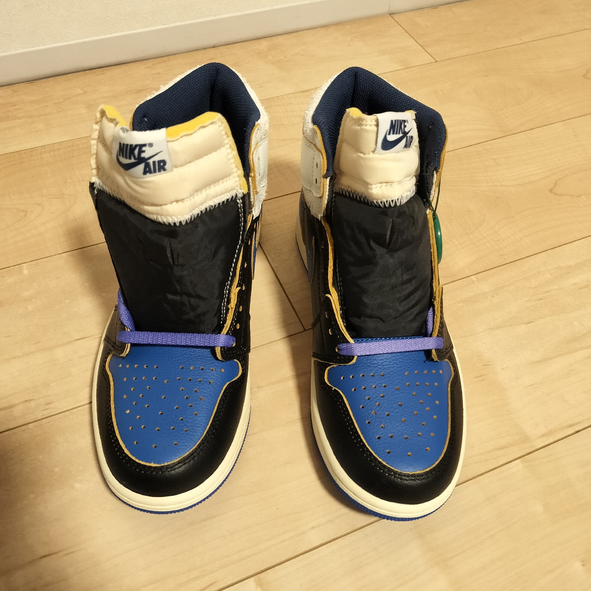 fragment design × UNION × Nike Air Jordan 1 High OG "Sport Royal"