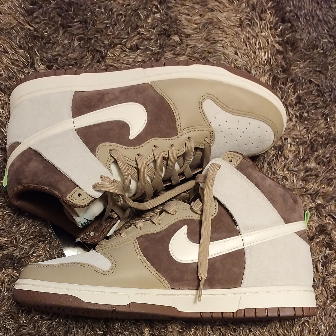 Nike Dunk High PRM "Light Chocolate"