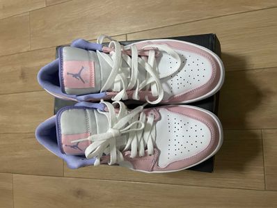 NIKE AIR JORDAN 1 LOW "ARCTIC PUNCH/PURPLE PULSE"