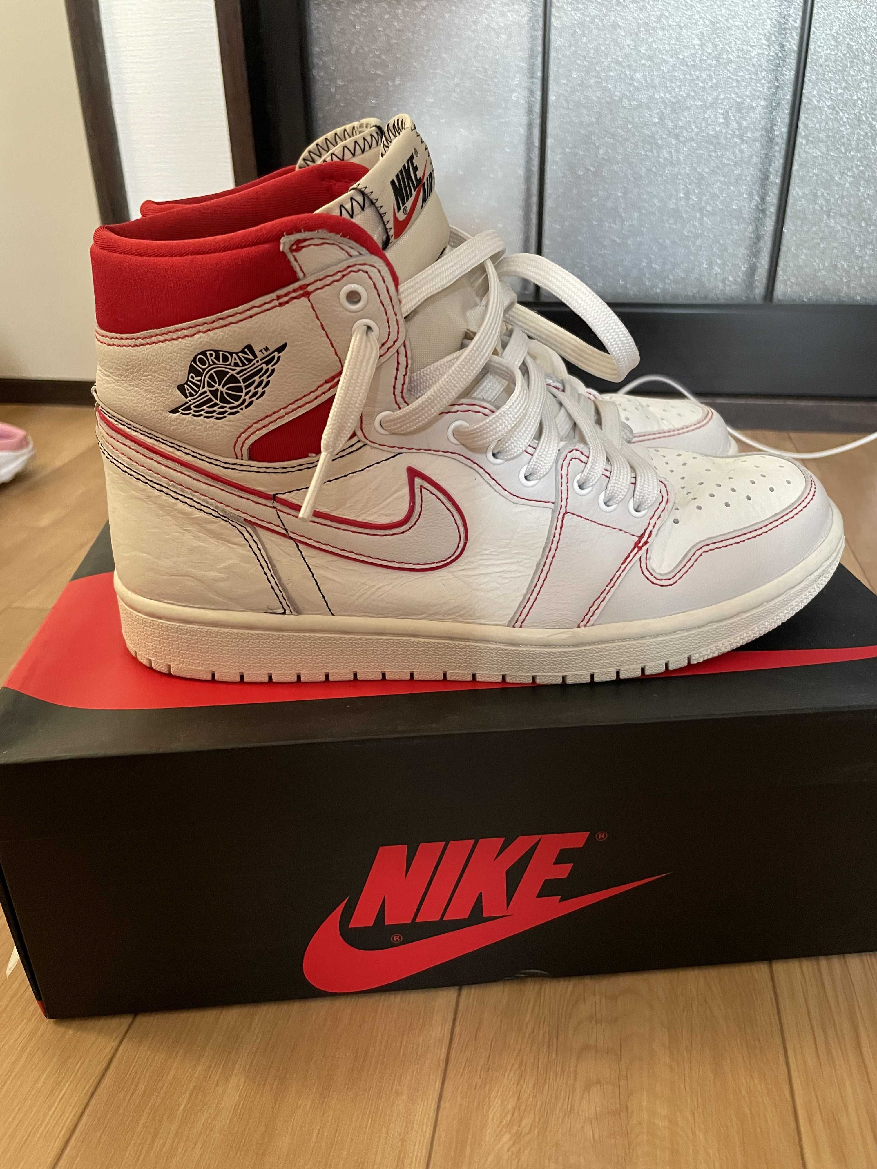 Nike Air Jordan 1 Retro High OG "Sail/University Red"     