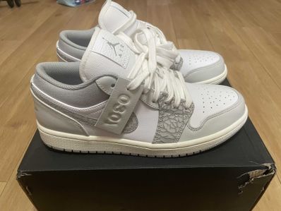 Nike Air Jordan 1 Low PRM "Elephant Print/Safari"