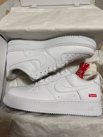 Supreme × Nike Air Force 1 Low "White"