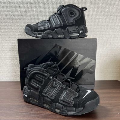Supreme × Nike Air More Uptempo "Black"