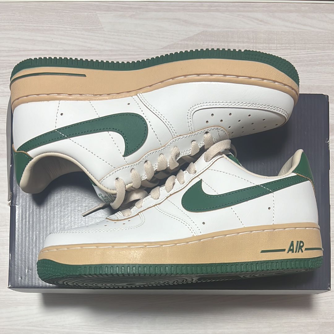 Nike Women's Air Force 1 Low "Green and Muslin"