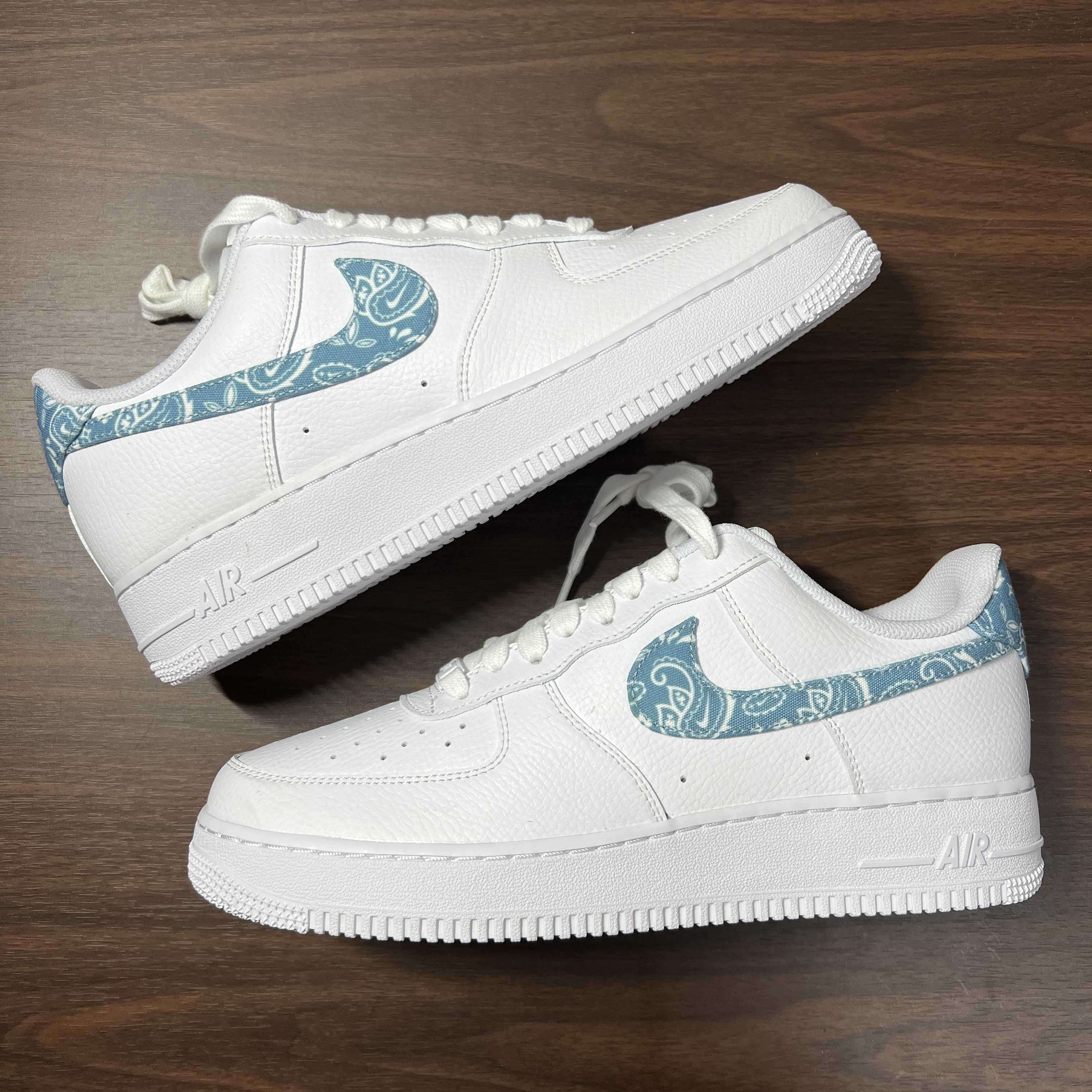 Nike Women's Air Force 1 Low '07 Essential "Blue Paisley"