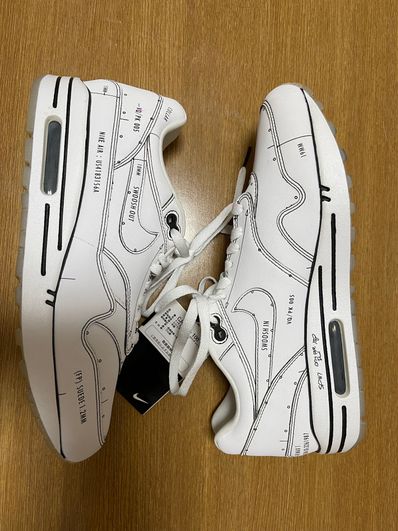 NIKE AIR MAX 1 "TINKER SCHEMATIC WHITE"