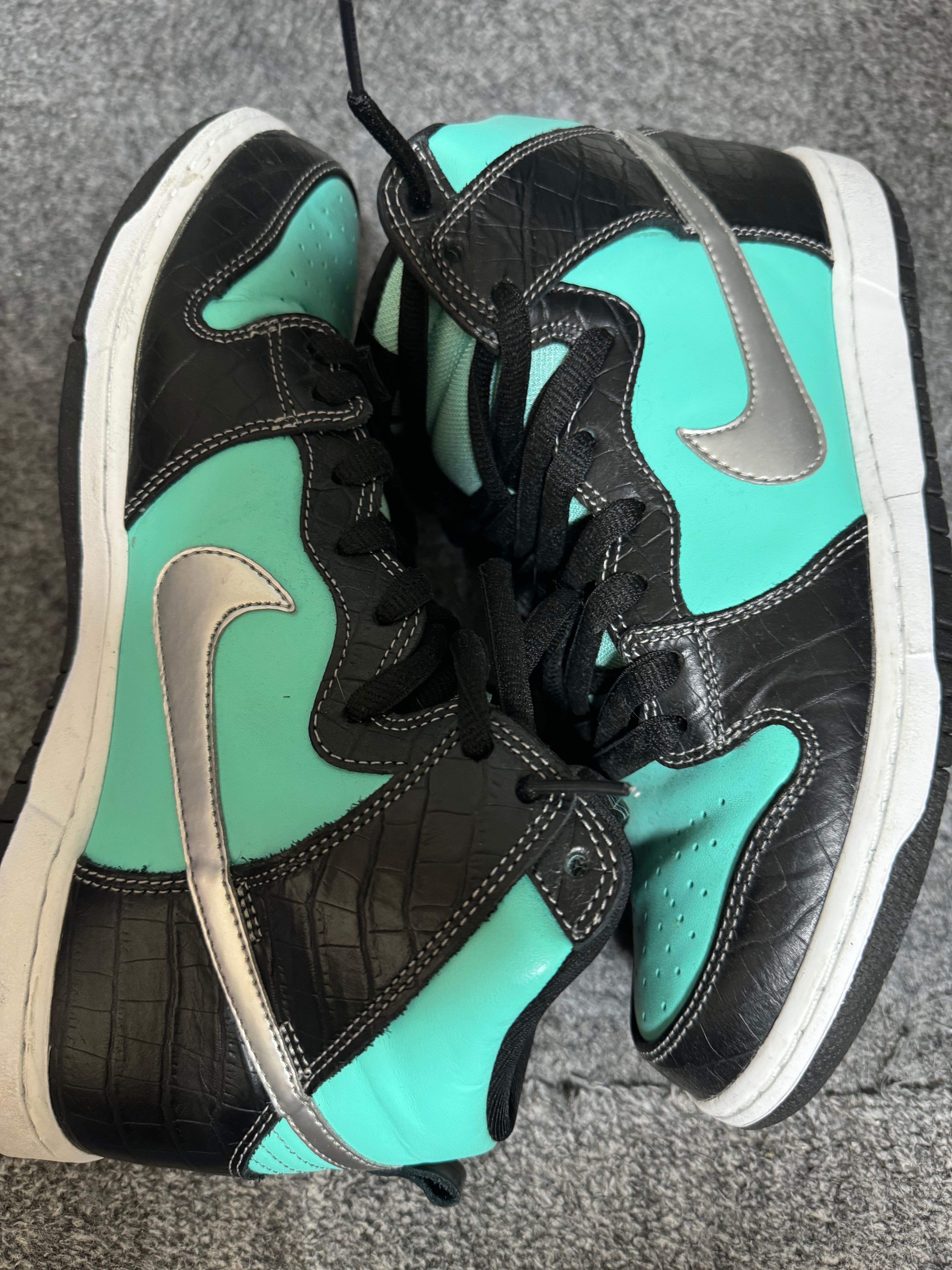 Diamond Supply × Nike SB Dunk High "Tiffany"