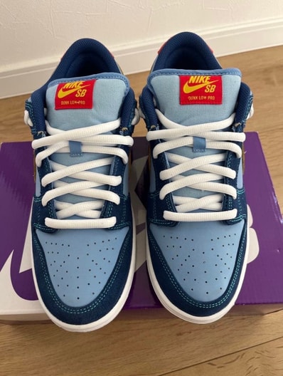 Why So Sad? × Nike SB Dunk Low "Coastal Blue/Speed Yellow-University Red"