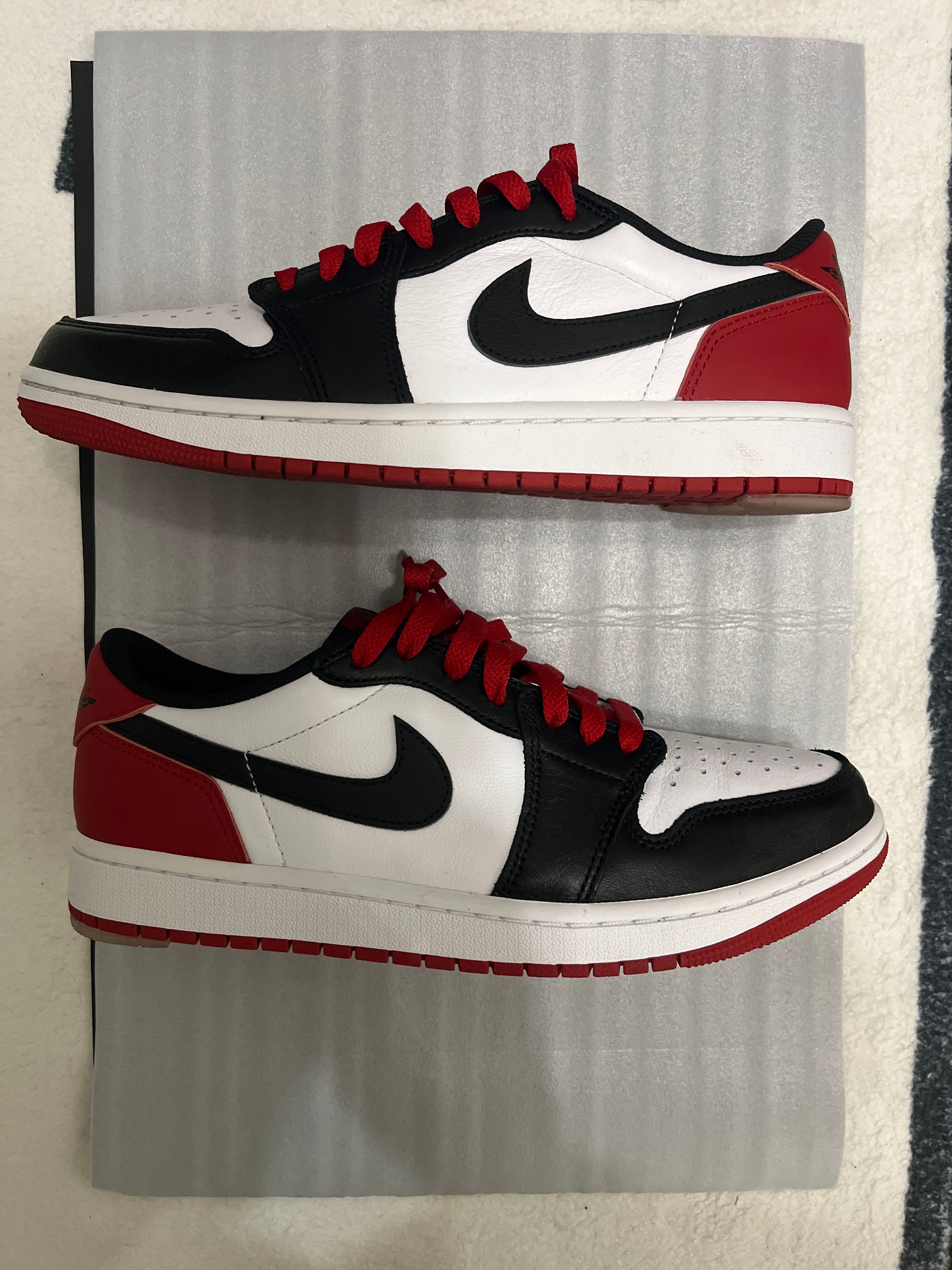 Nike Air Jordan 1 Retro Low OG "Black Toe"
