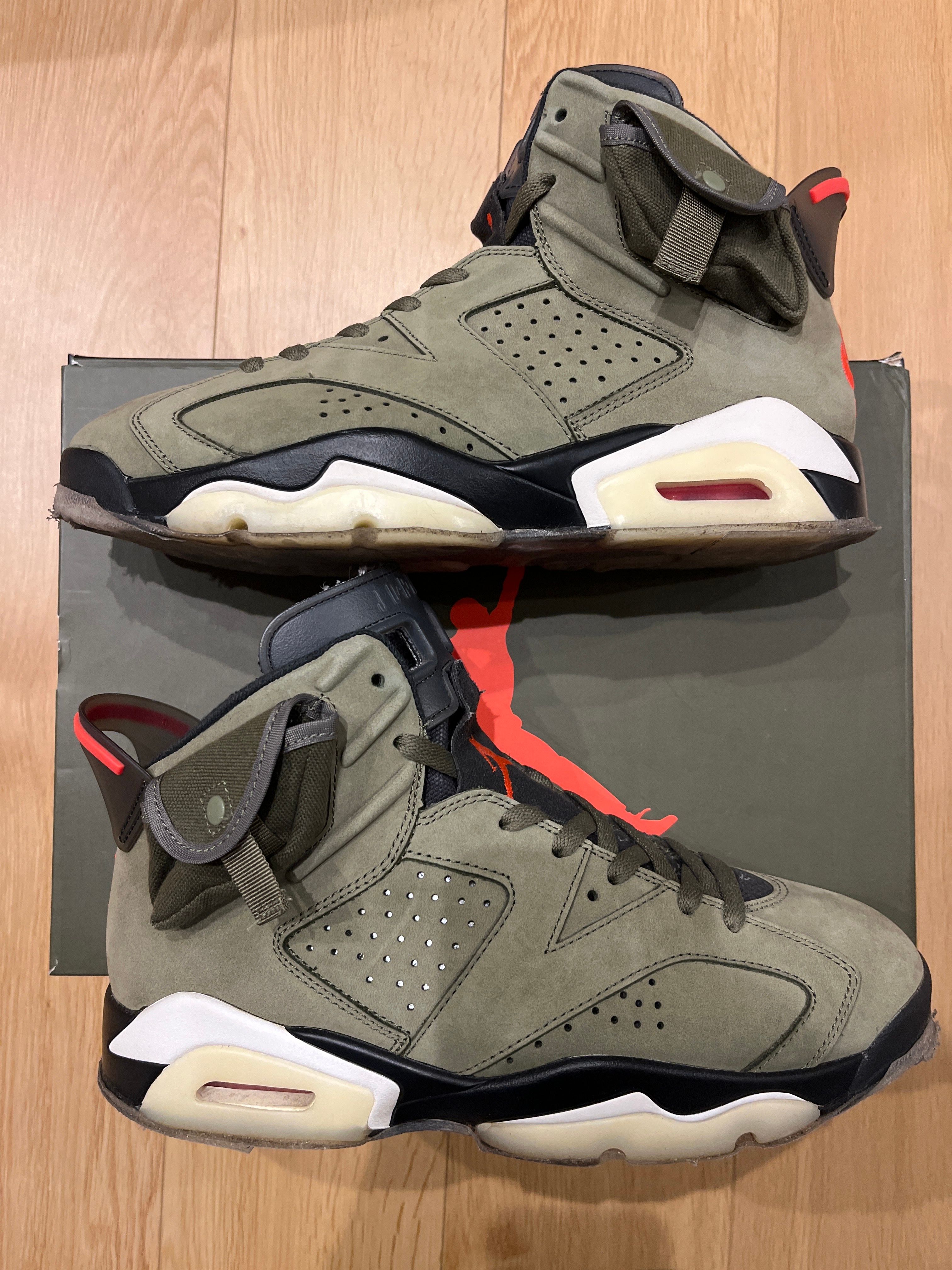 Travis Scott × Nike Air Jordan 6 Retro "Medium Olive"
