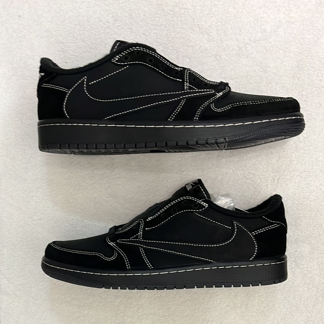 Travis Scott × Nike Air Jordan 1 Low OG SP "Black Phantom"