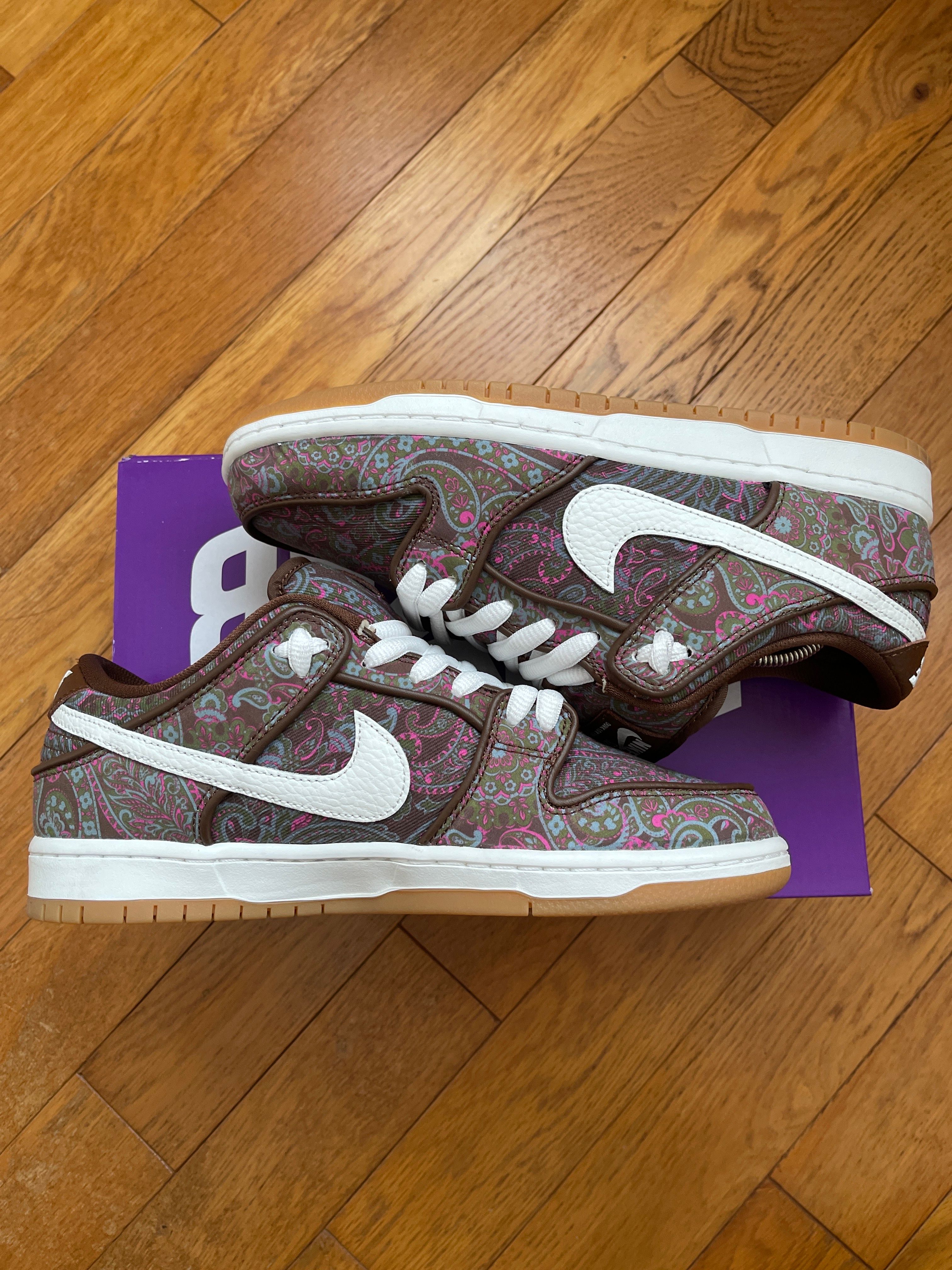 Nike SB Dunk Low PRM "Brown Paisley"