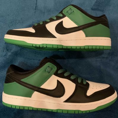 Nike SB Dunk Low Pro "Black and Classic Green"