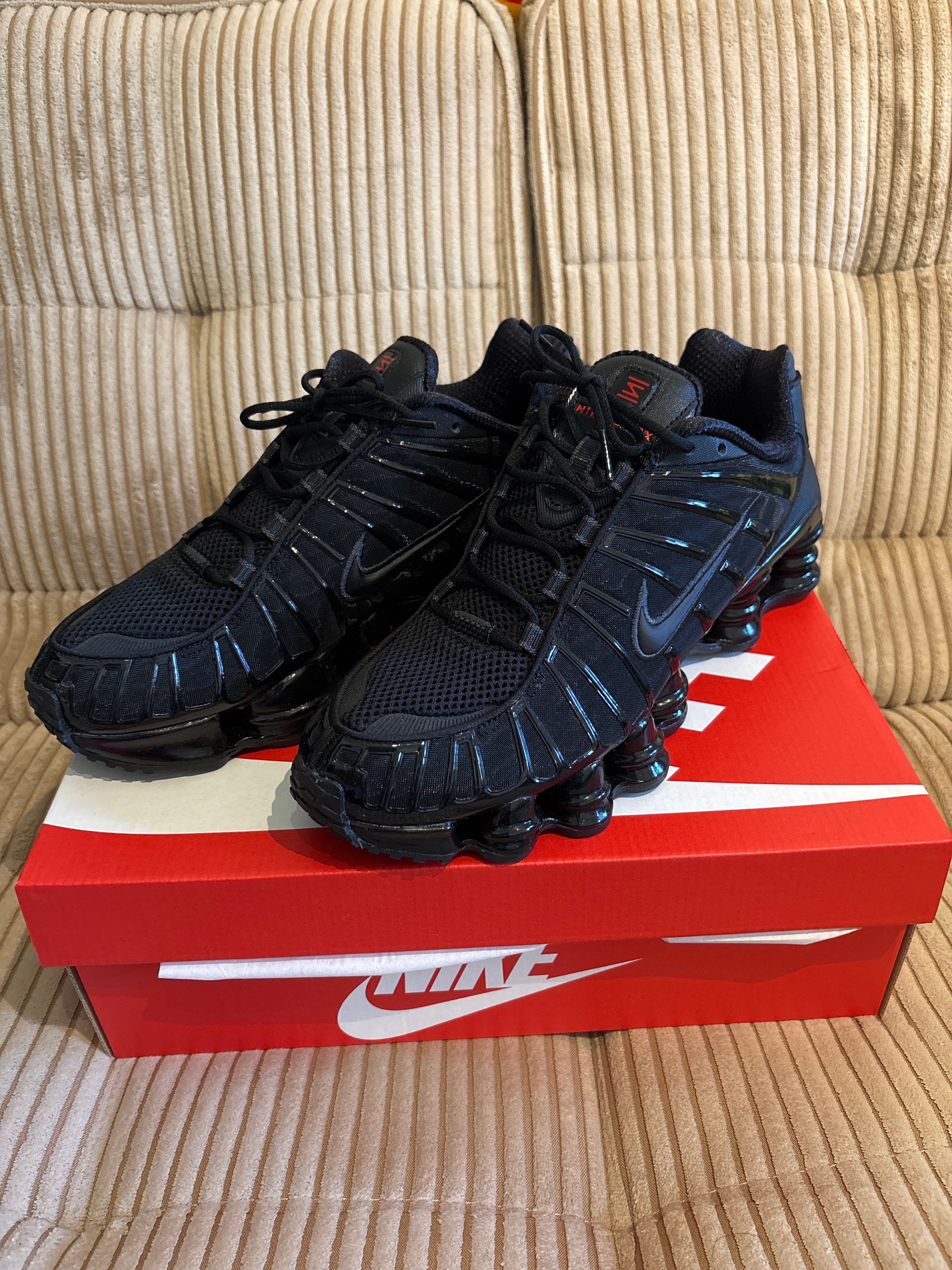 Nike Women's Shox TL "Black and Max Orange"